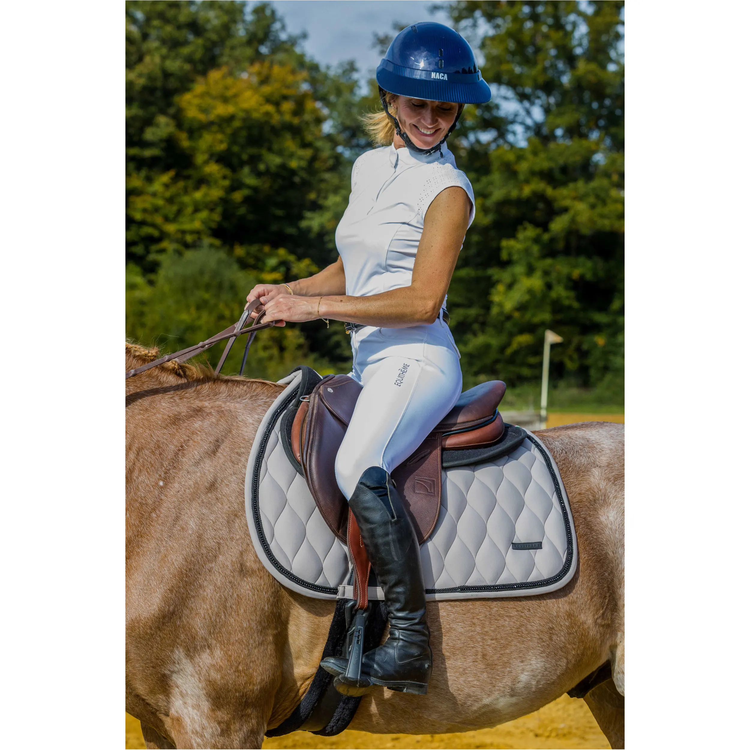 Damen Turnierpolo EK-JUDITH weiß