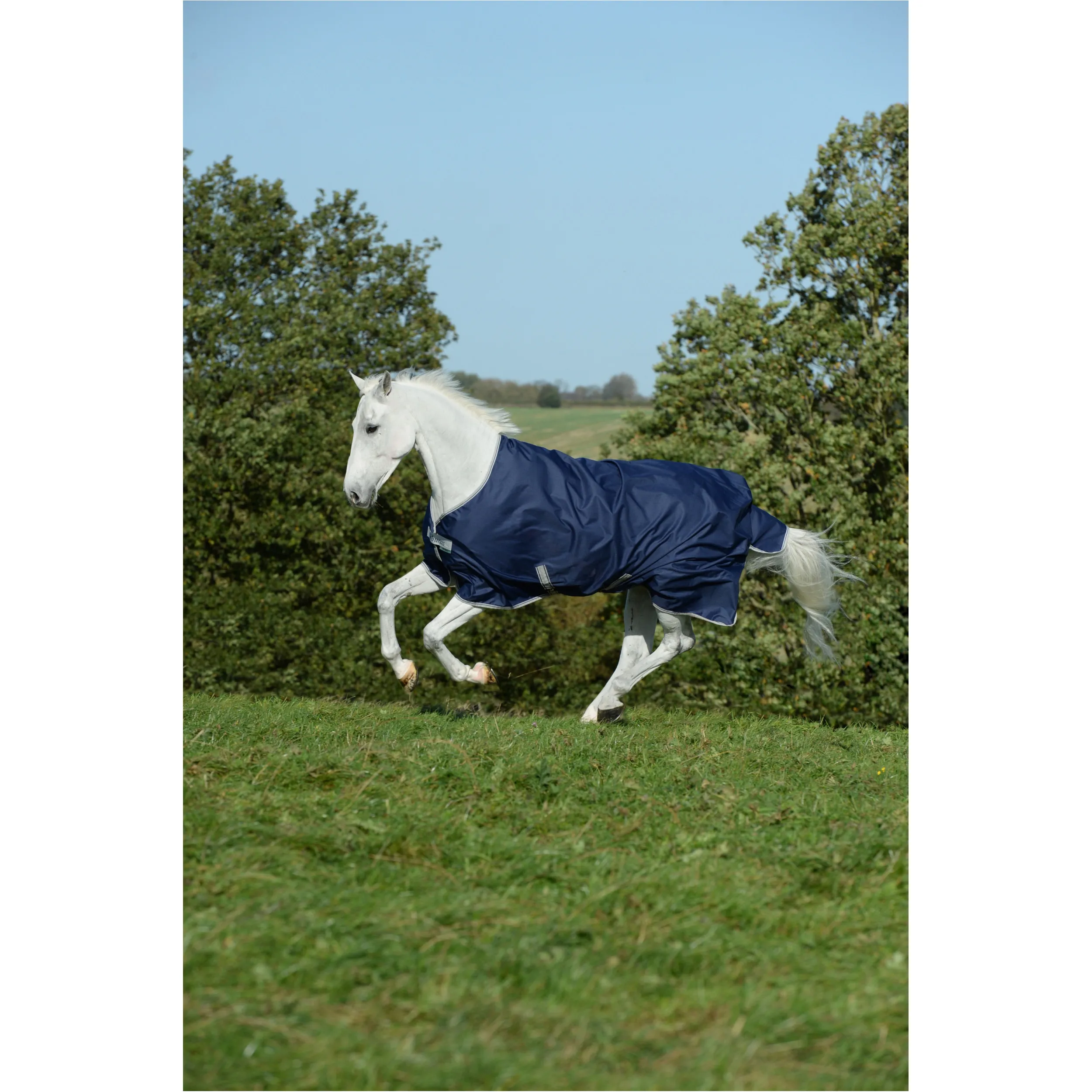 Regendecke Light FREEDOM TURNOUT navy/silber