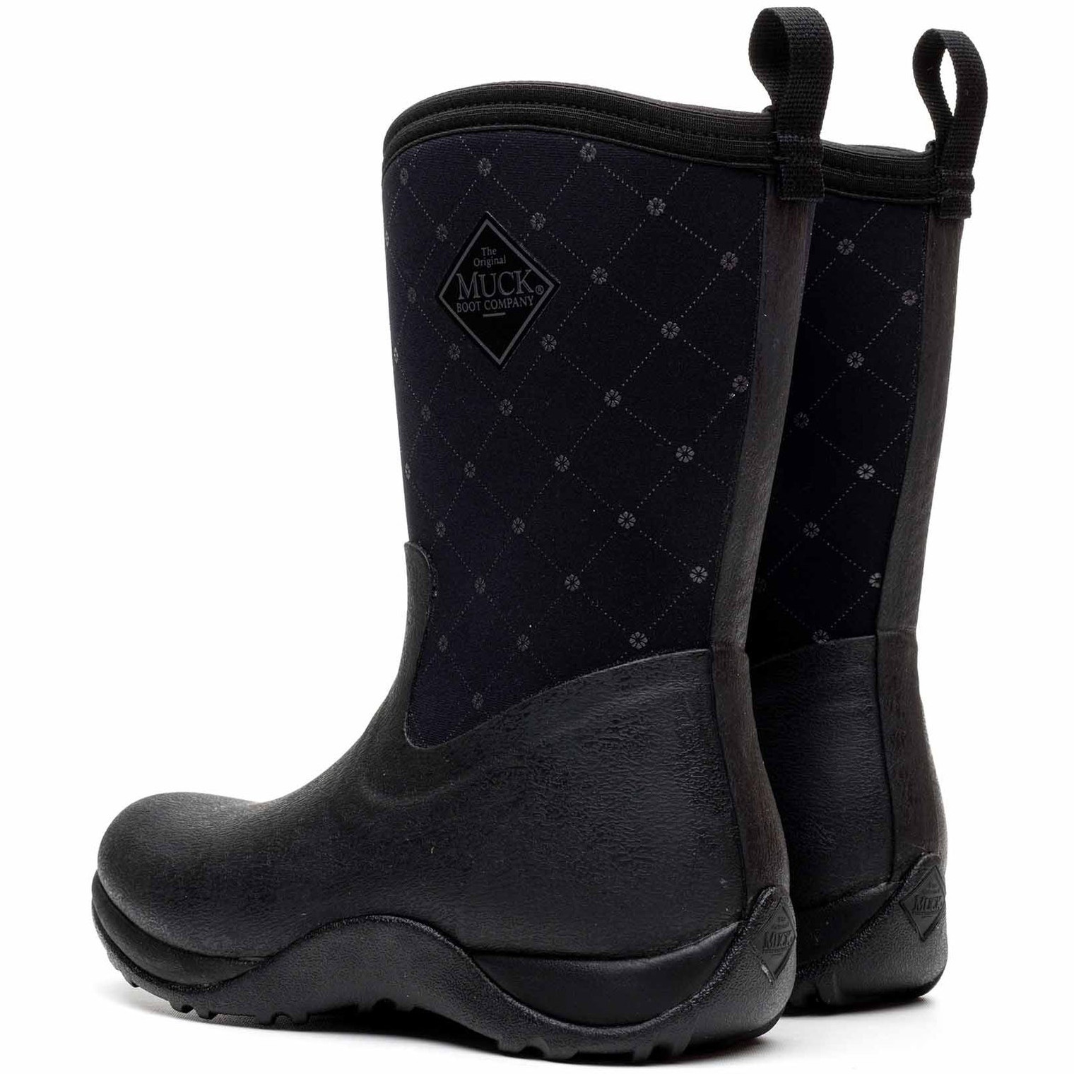 Winter Damen Gummistiefel ARCTIC WEEKEND schwarz/grau