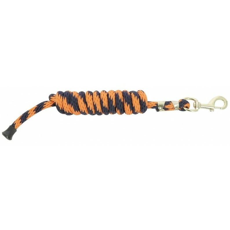 Anbindestrick mit Karabiner marineblau/orange