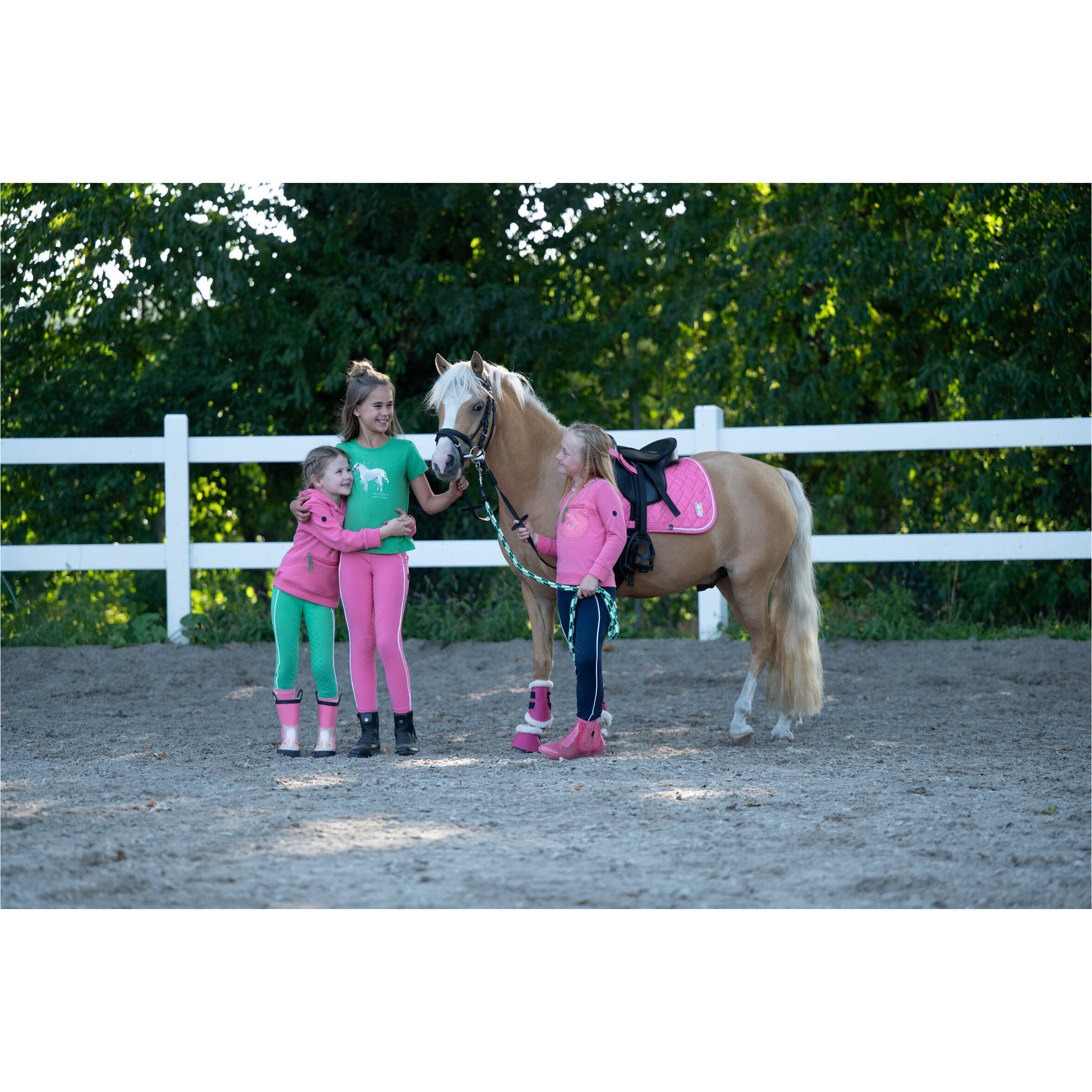 Kinder Langarmshirt MAUI pink