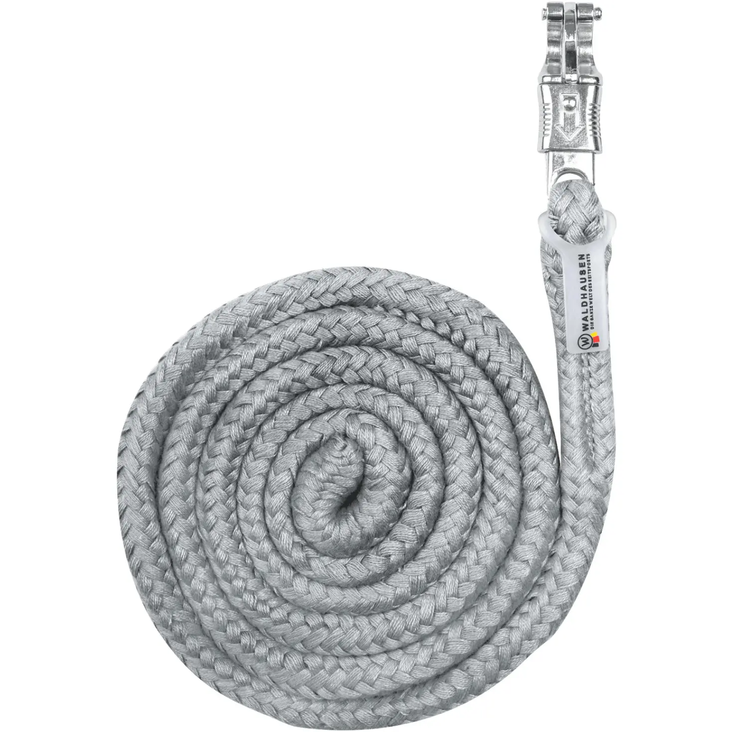 Führstrick mit Panikhaken ECONOMIC chromgrau 200cm