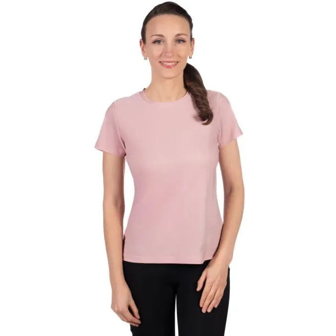 Damen T-Shirt SPORTY MESH altrosa