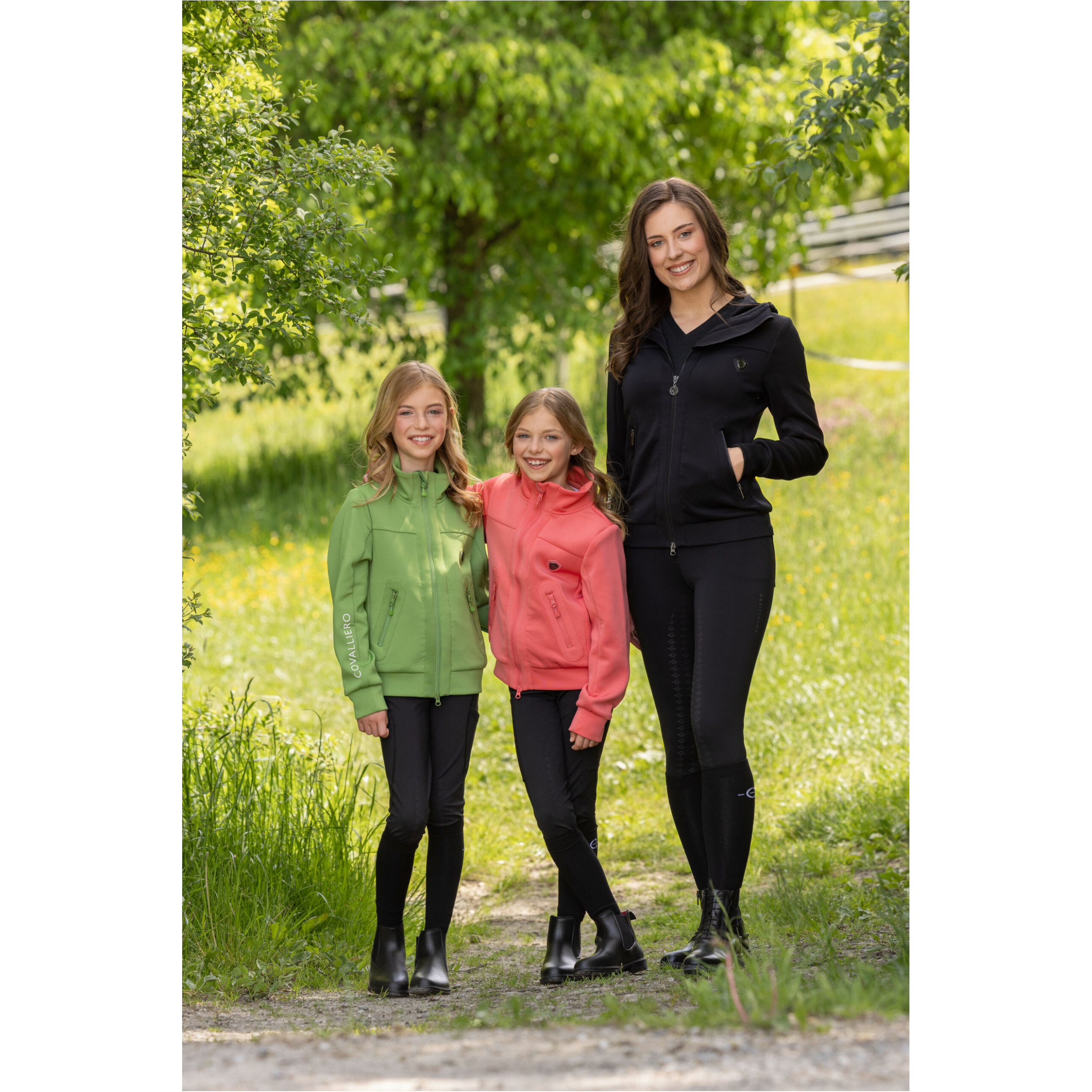 Damen Reithose Silikon Vollbesatz COMPRESSION F/S 2025 black