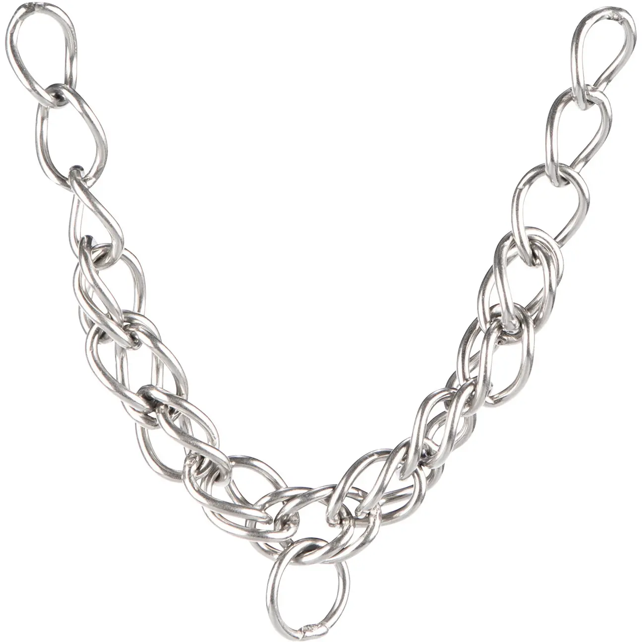 Kinnkette aus Edelstahl 22cm
