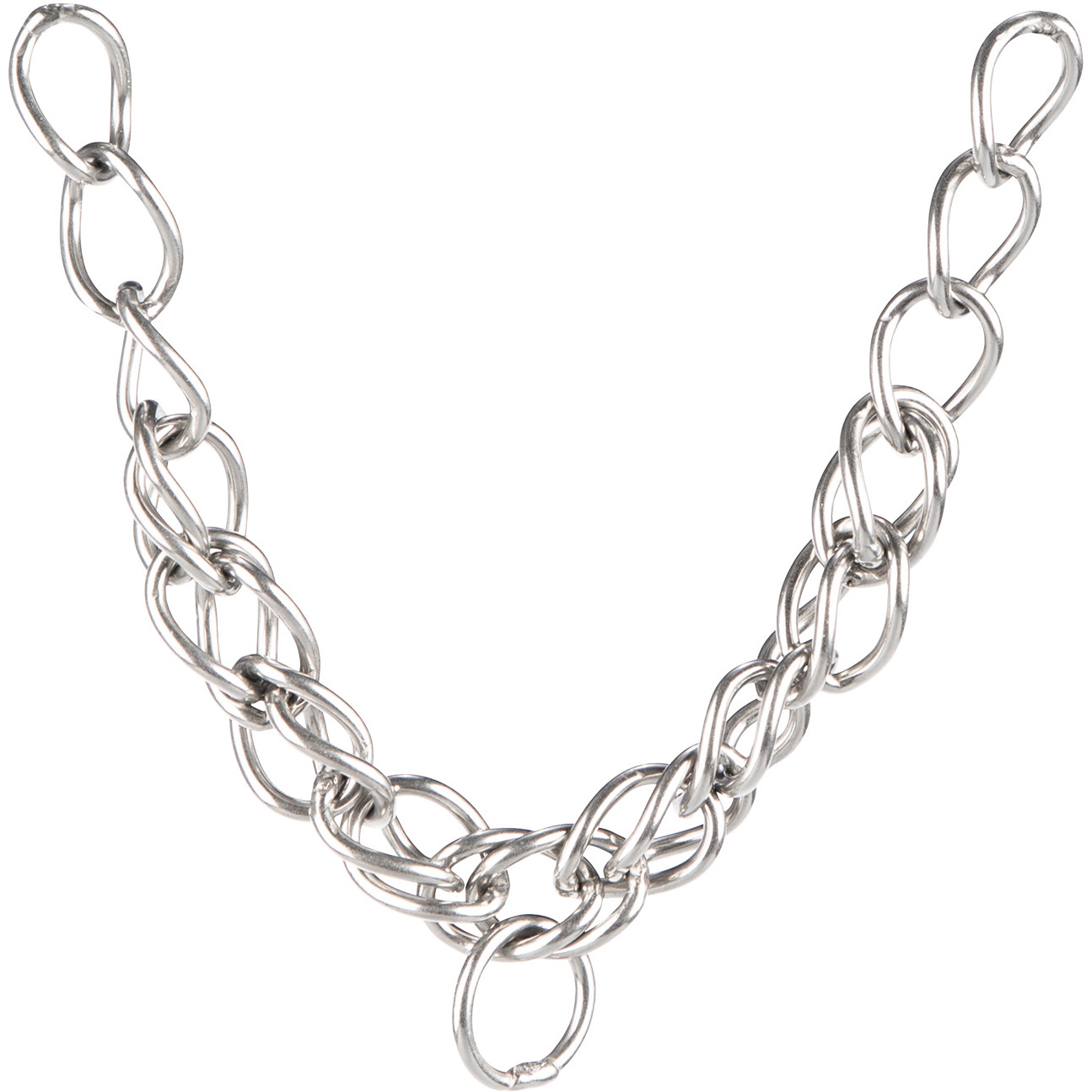 Kinnkette aus Edelstahl 22cm