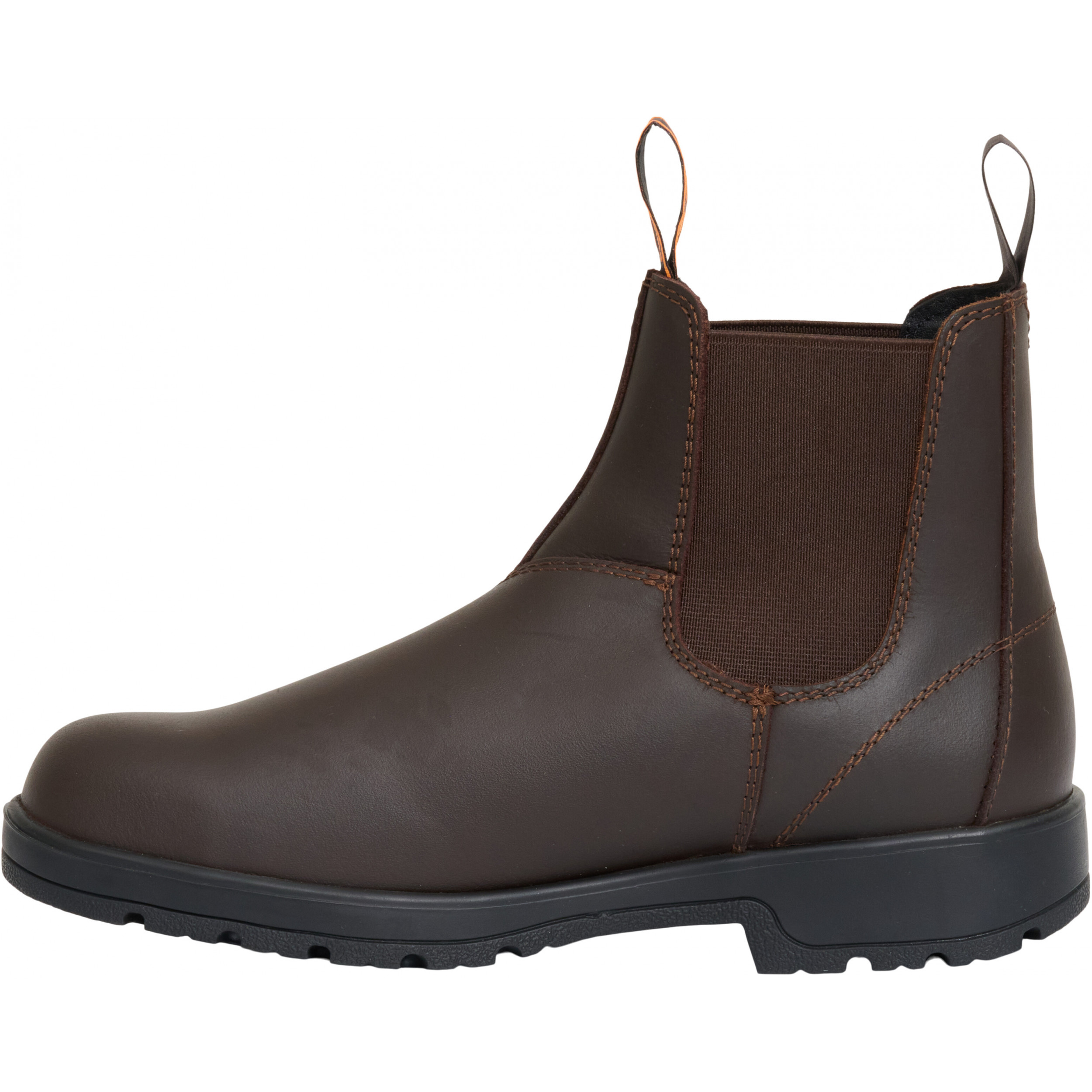 Jodhpur Reitstiefeletten mit Stahlkappe Echtleder braun
