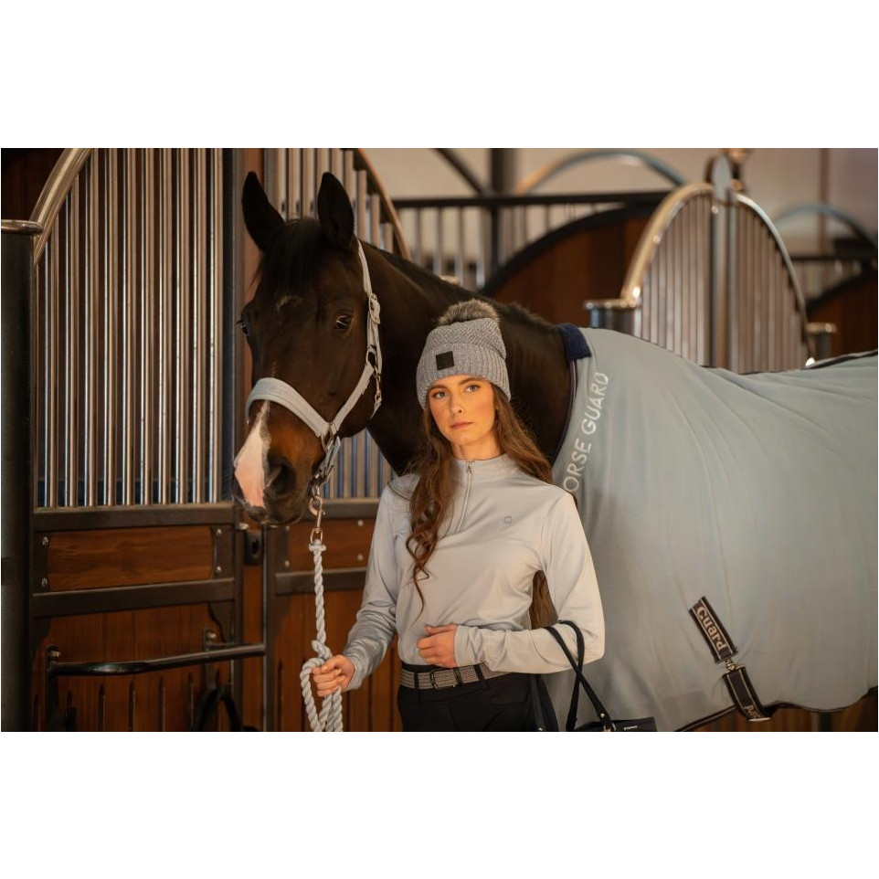 Abschwitzdecke LAYNE blue fog