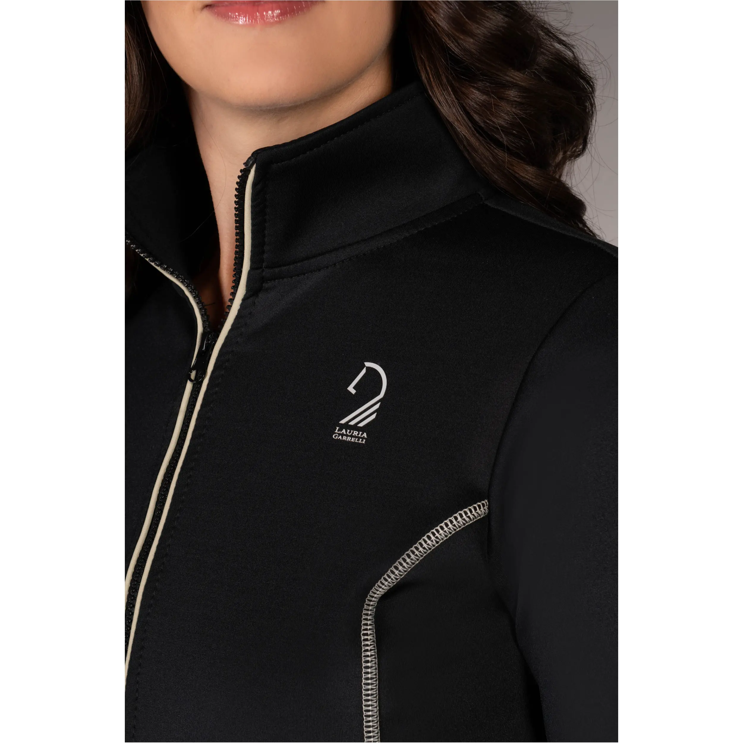 Damen Sweatjacke LIMONE schwarz