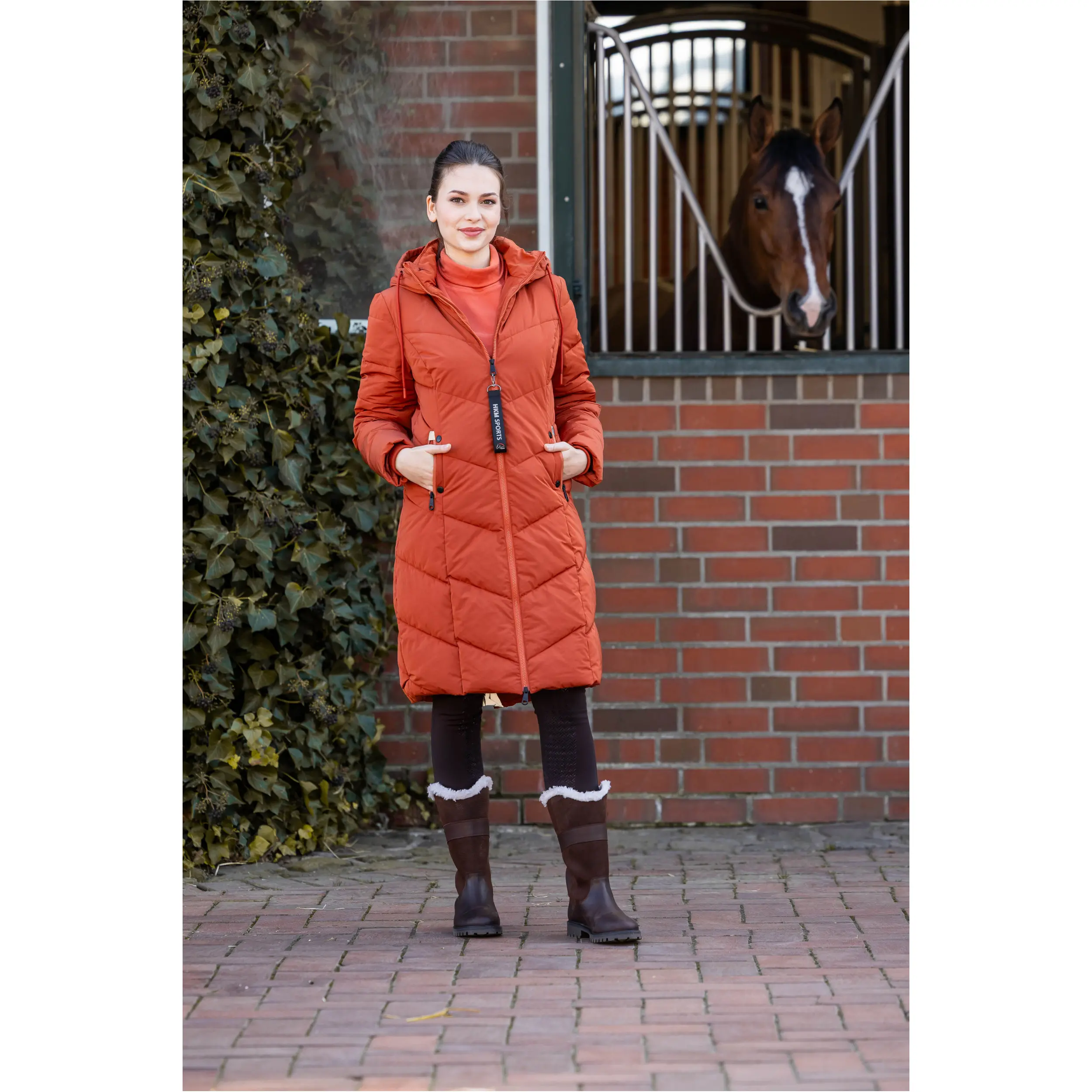 Winter Fashion Stiefel BELMOND TEDDY braun