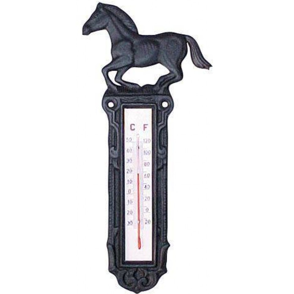 Thermometer aus Gusseisen groß