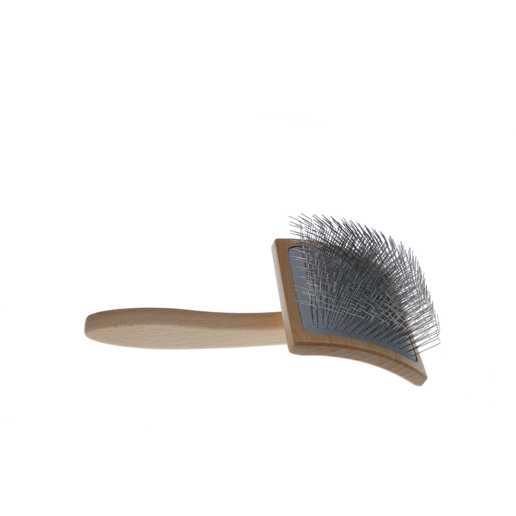 Hundebürste BRUNO SLICKER groß natur