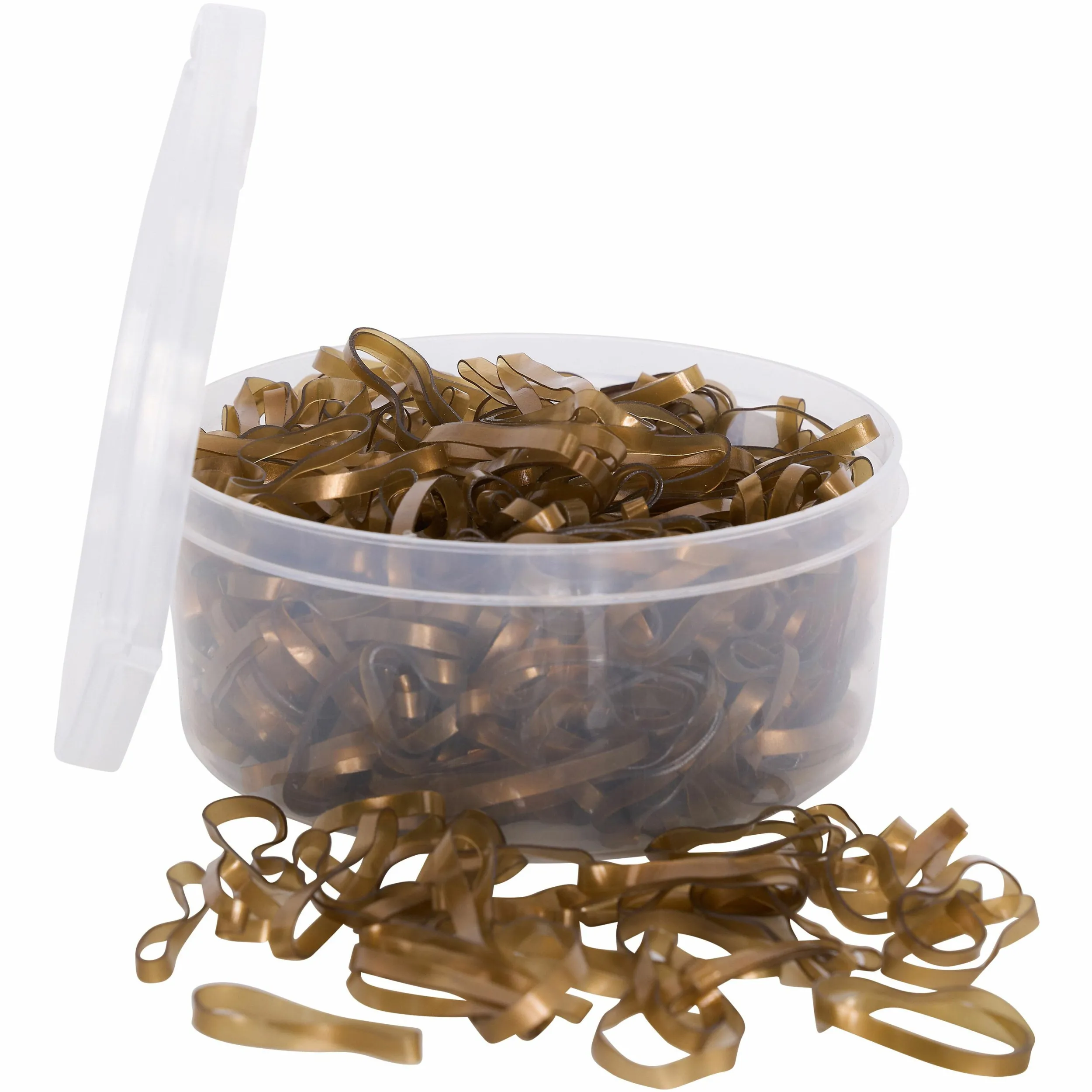 Einflechtgummis extra breit und weich IRH gold