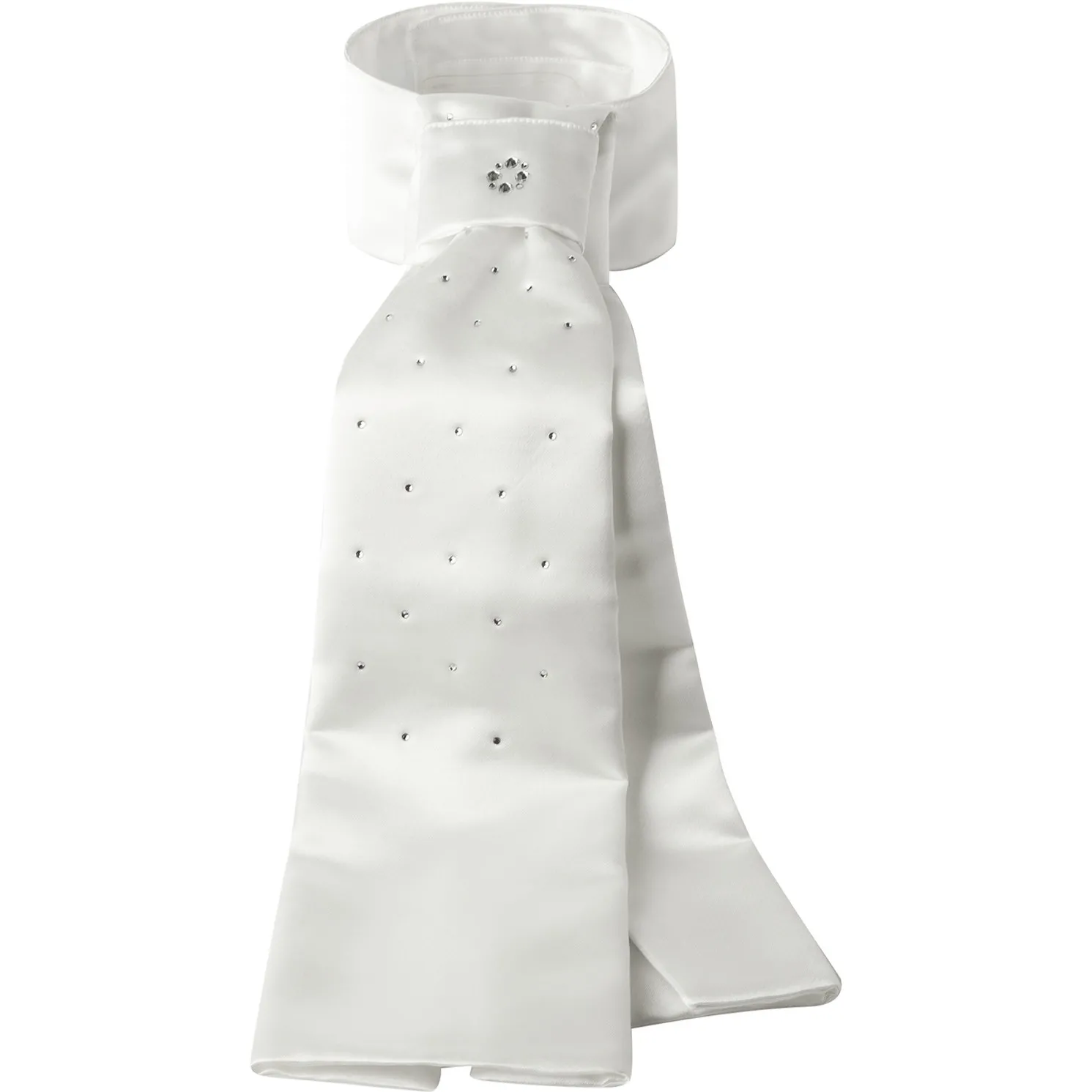 Plastron GRAZIA weiß Damen