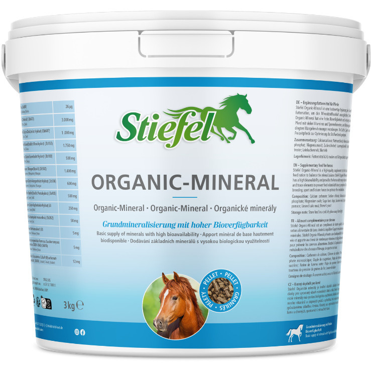 Organic Mineral Pellet Grundmineralisierung mit hoher Bioverfügbarkeit 3000g