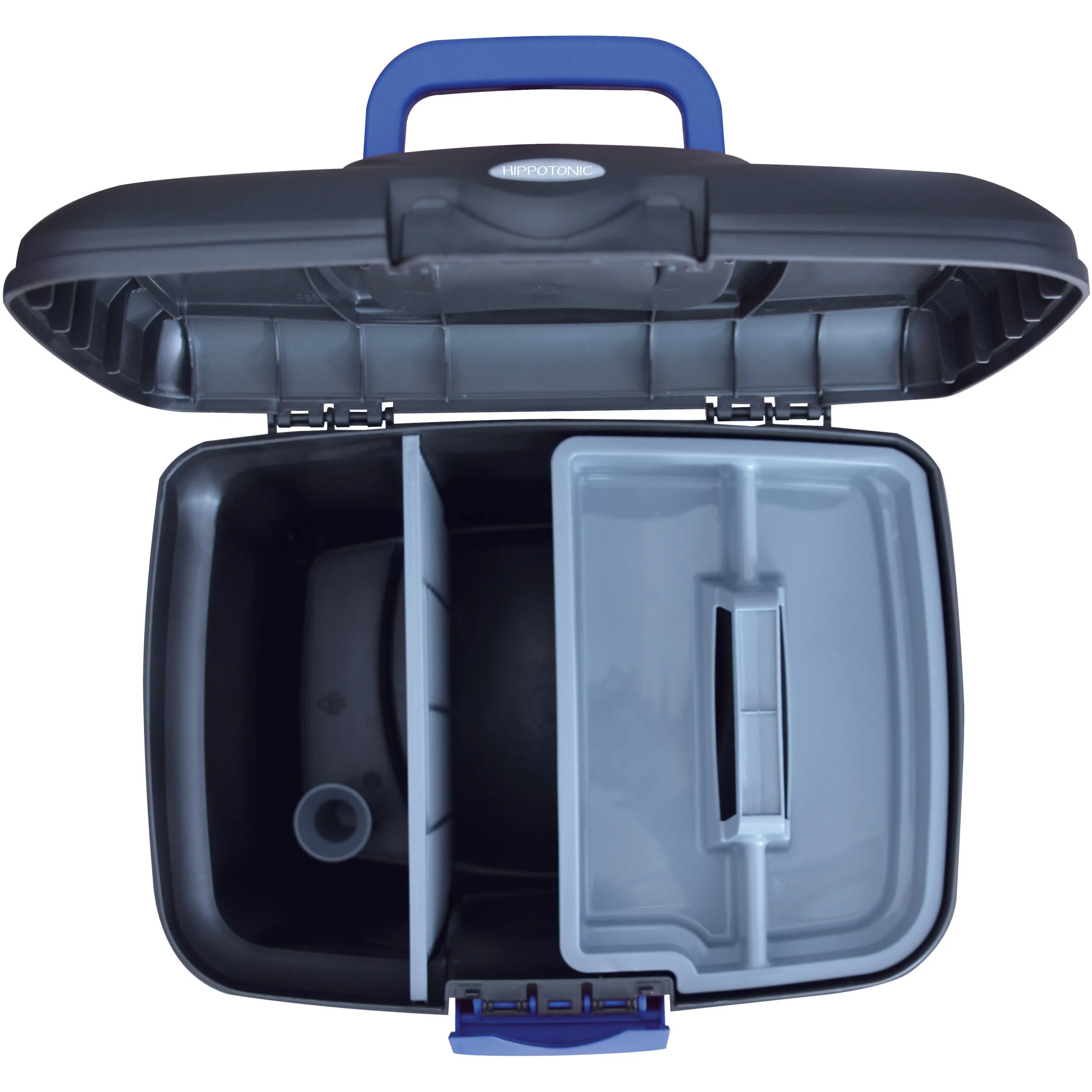 Putzbox mit herausnehmbarem Einsatz marine/himmelblau 40,5x32x30,5cm