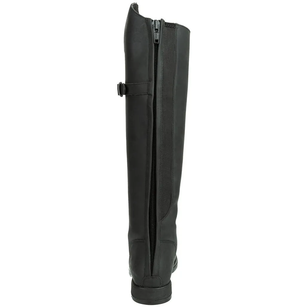 Damen Reitstiefel LONGFORD ALL YEAR Echtleder waxy black