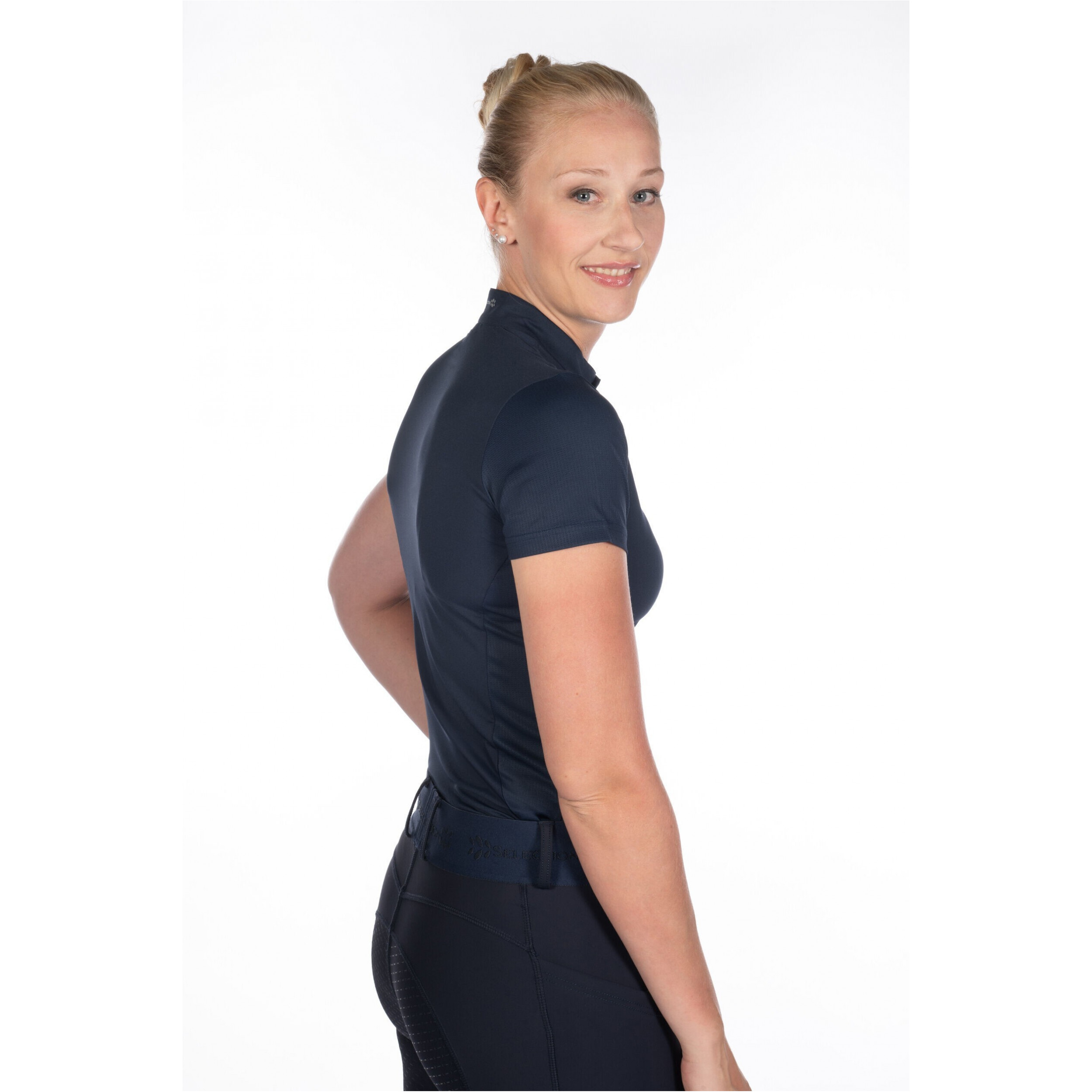 Damen Funktionsshirt Kurzarm ARUBA dunkelblau