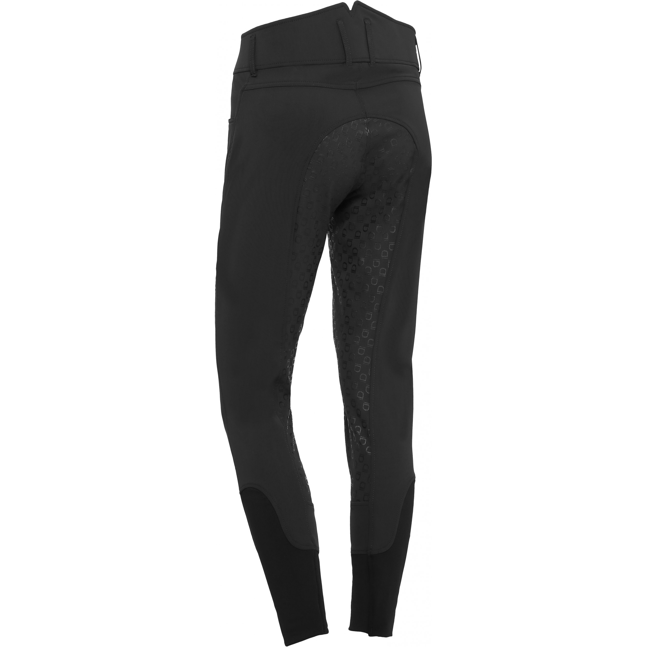 Damen Reithose Silikon Vollbesatz ANDALOUSE Hochbund schwarz