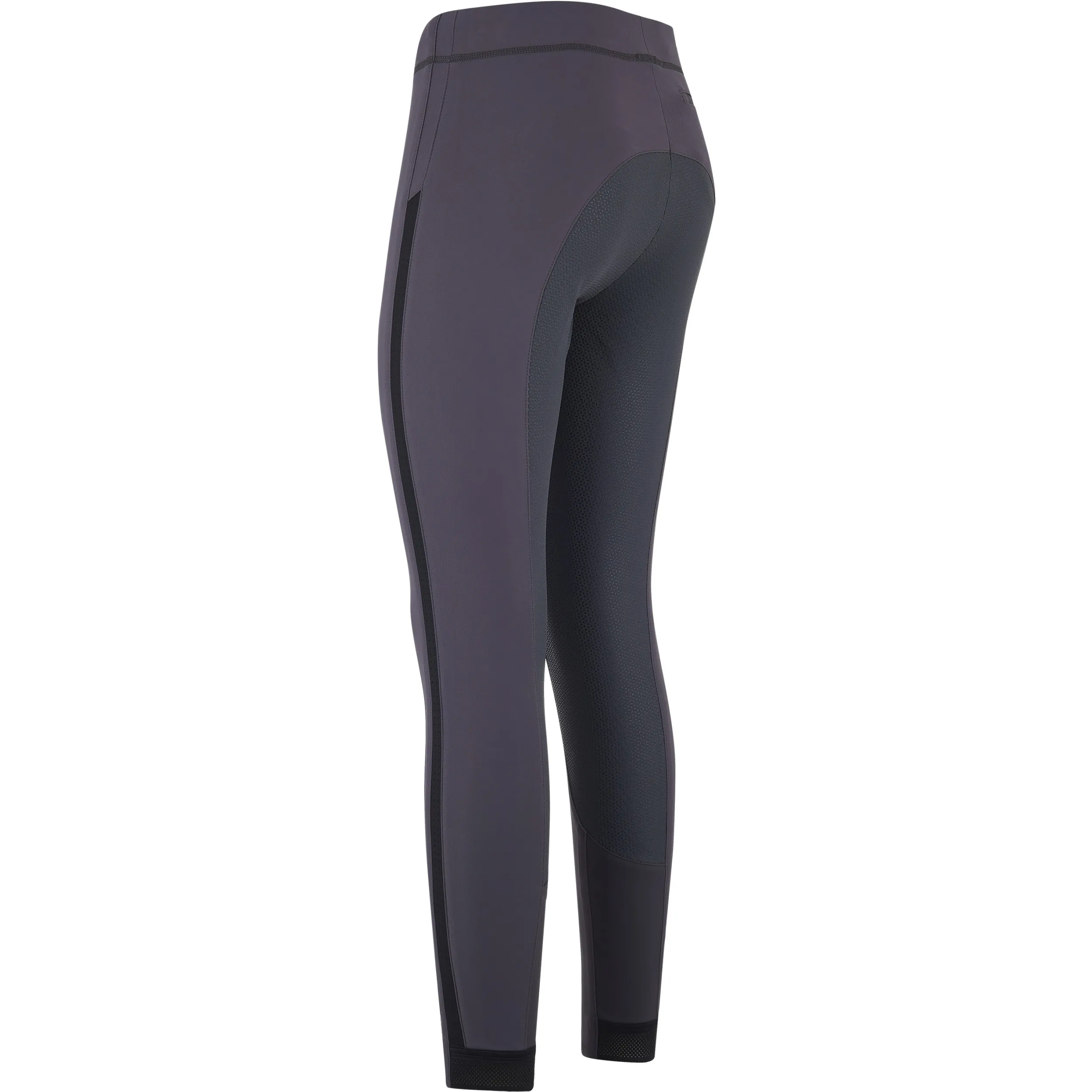 Damen Reitleggings Silikon Vollbesatz EBONY PREMIUM periscope