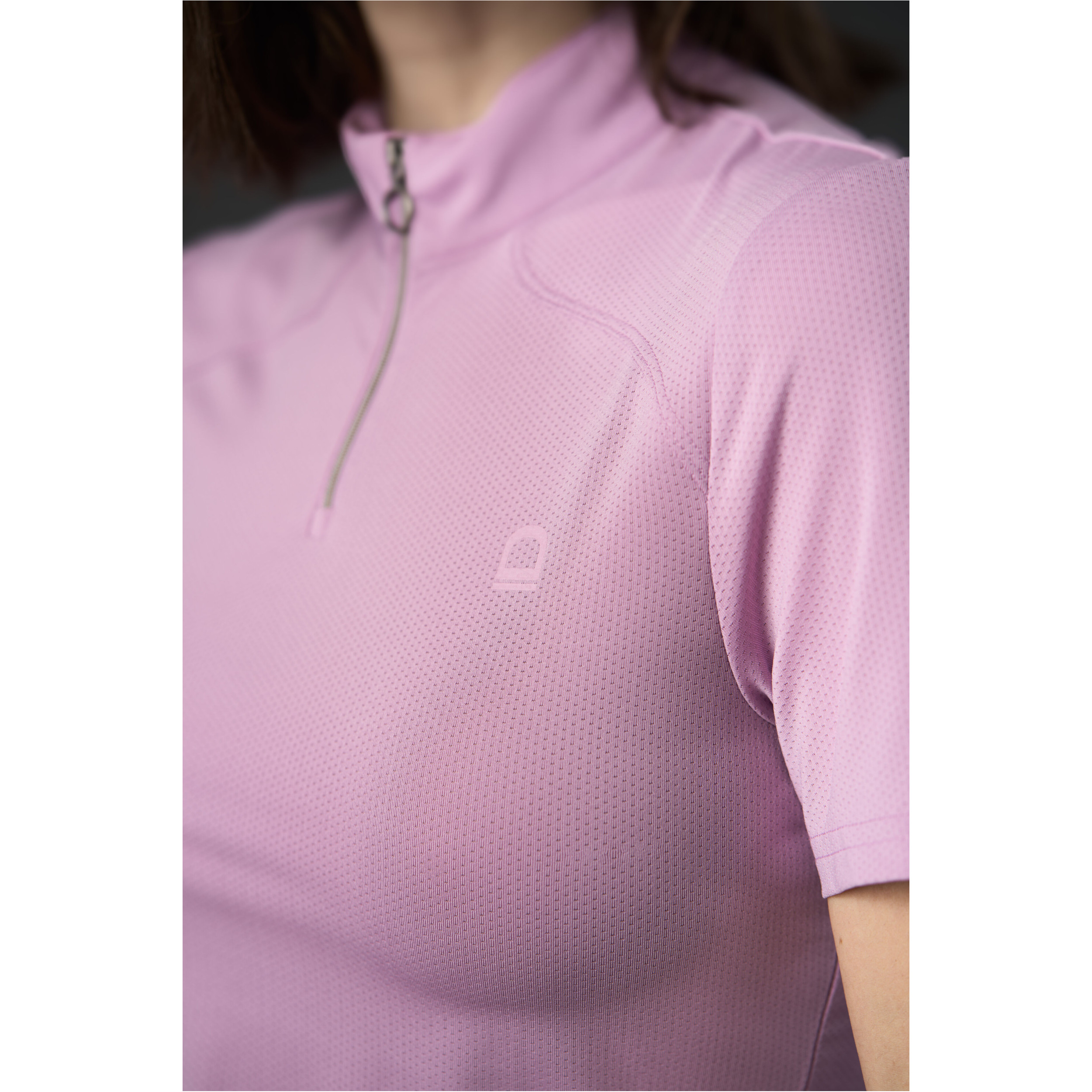 Damen Turniershirt Half-zip HASTY lavender