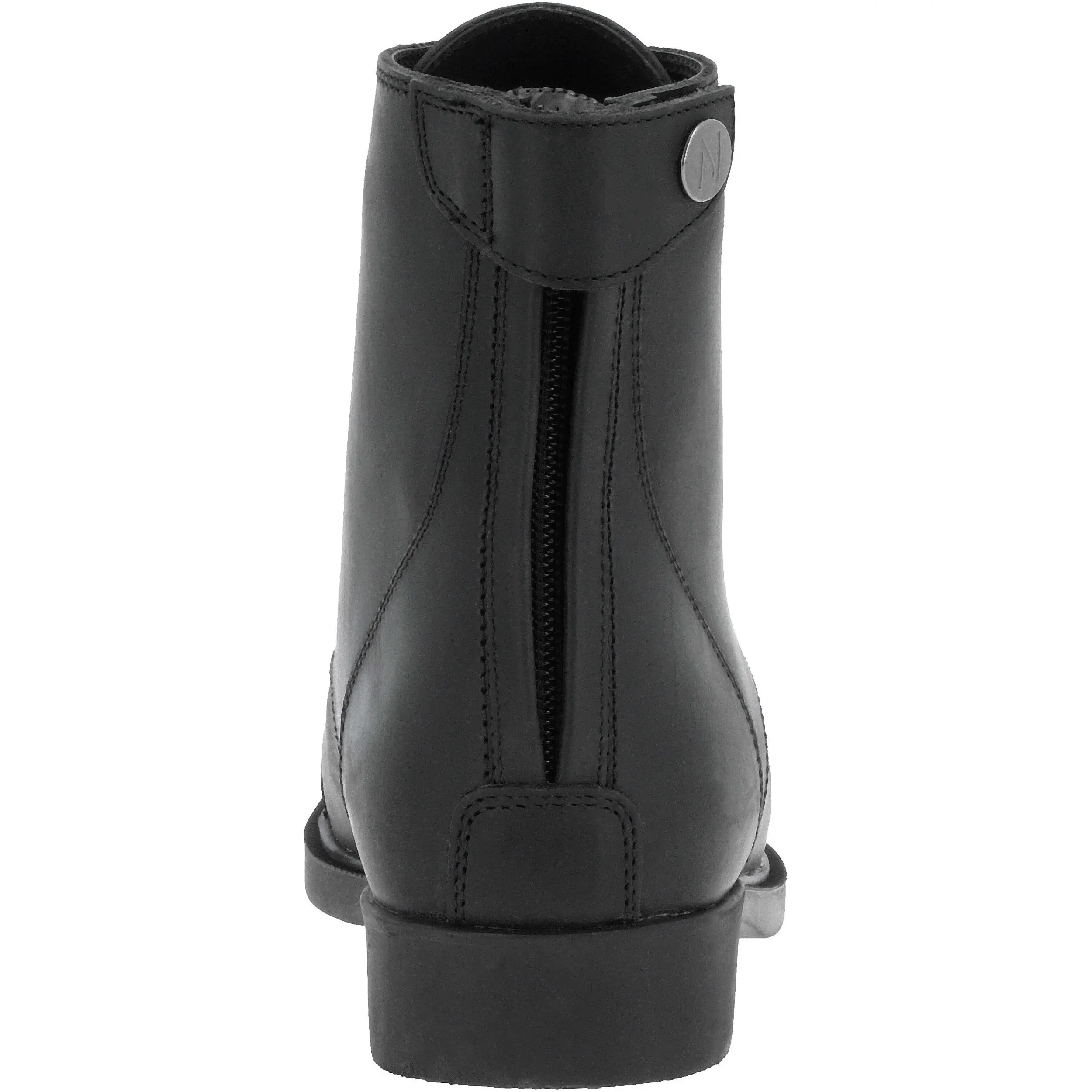 Reitstiefeletten mit Schnürsenkel & Zip NÎMES Echtleder schwarz Reitstiefeletten mit Schnürsenkel & Zip NÎMES Echtleder schwarz