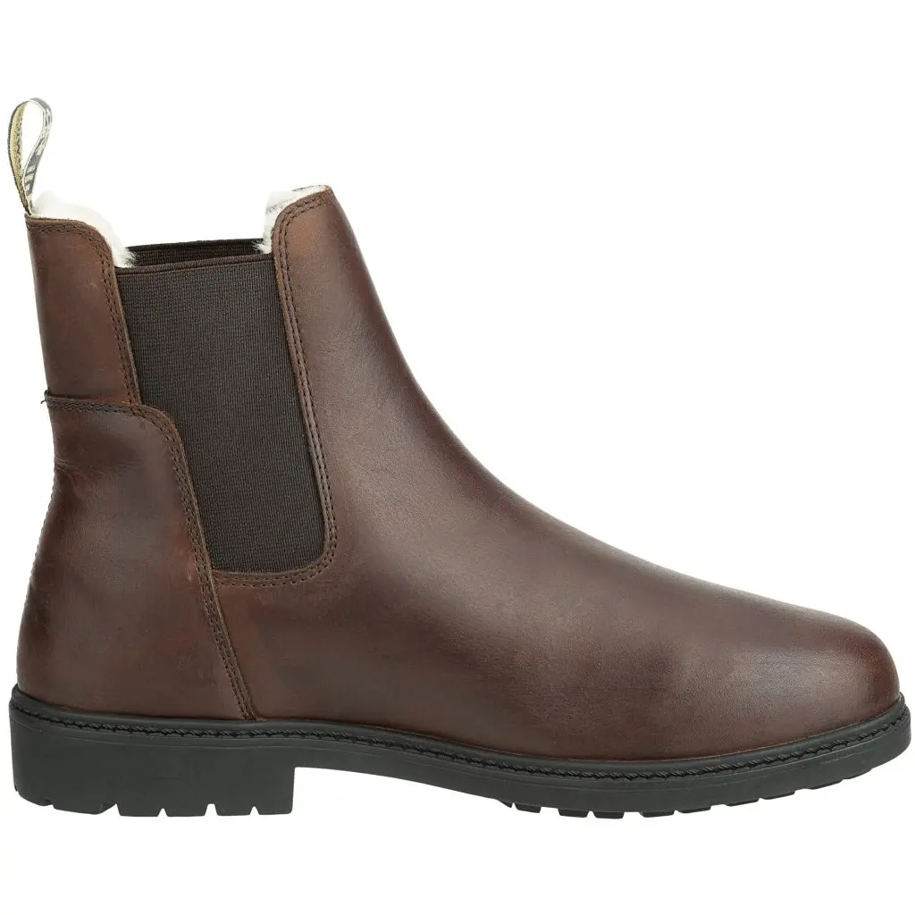 Winter Reitstiefeletten DURANGO MERINO Echtleder braun