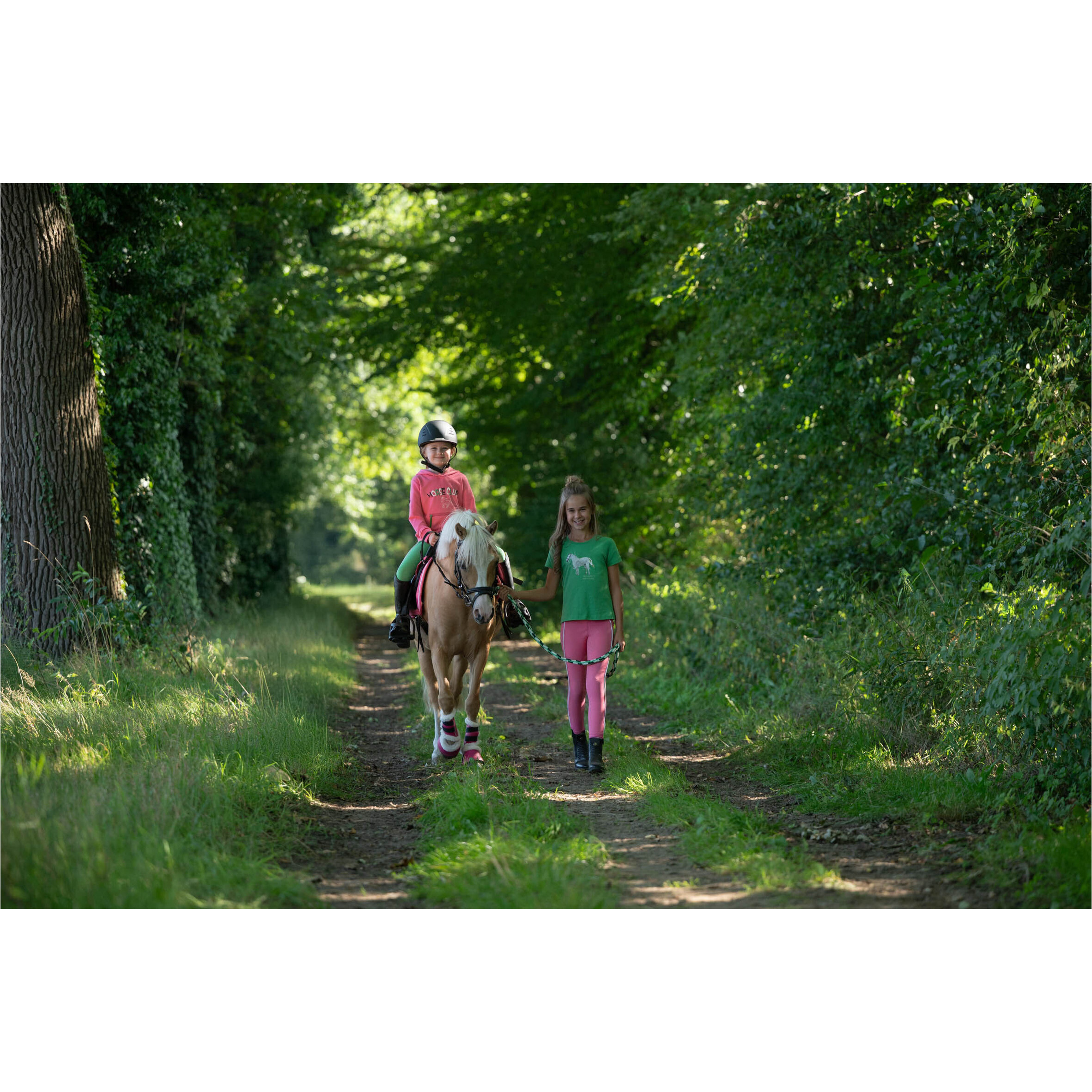 Führstrick mit Karabinerhaken MAUI grün/navy/weiß Führstrick mit Karabinerhaken MAUI grün/navy/weiß