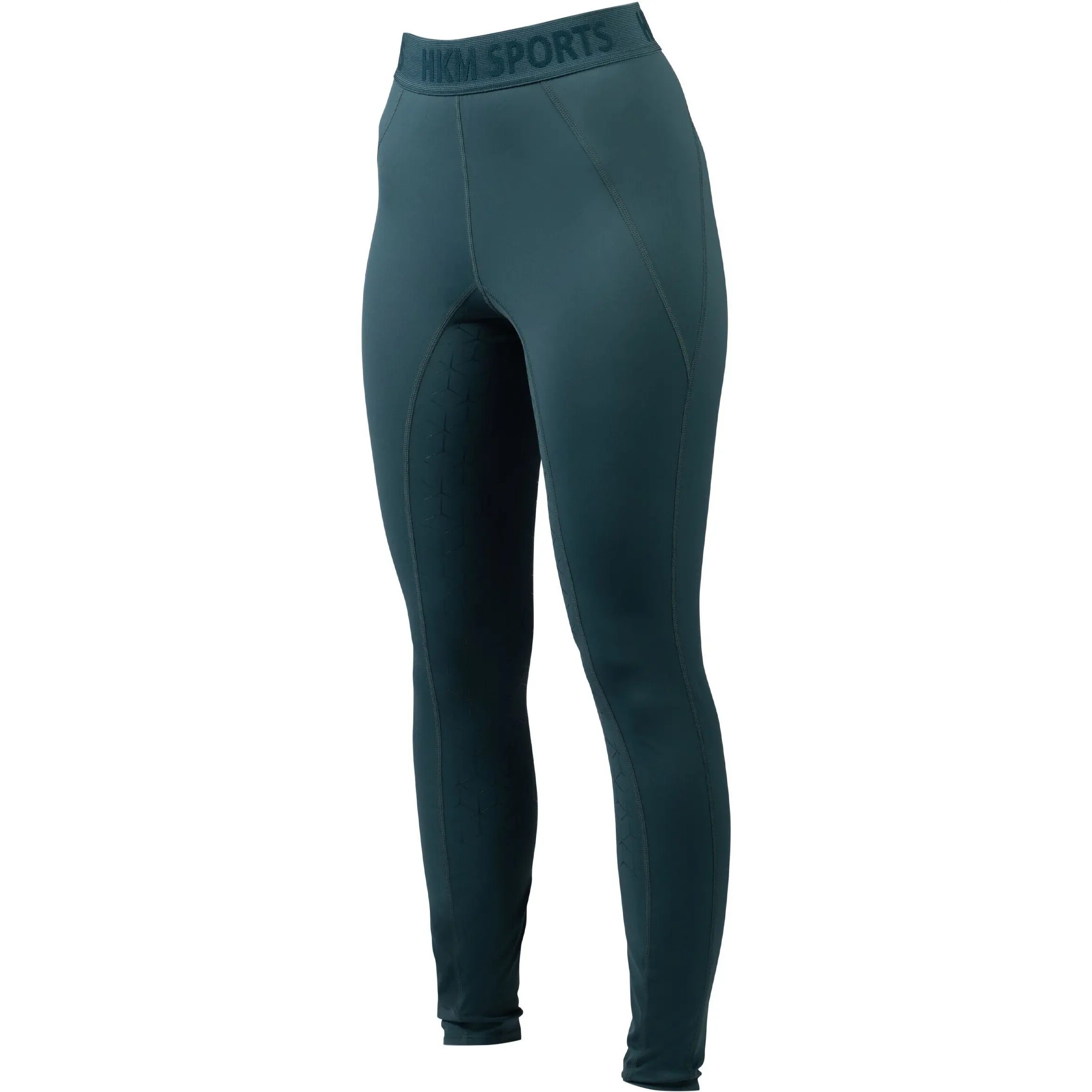 Damen Reitleggings Silikon Vollbesatz TABEA petrol