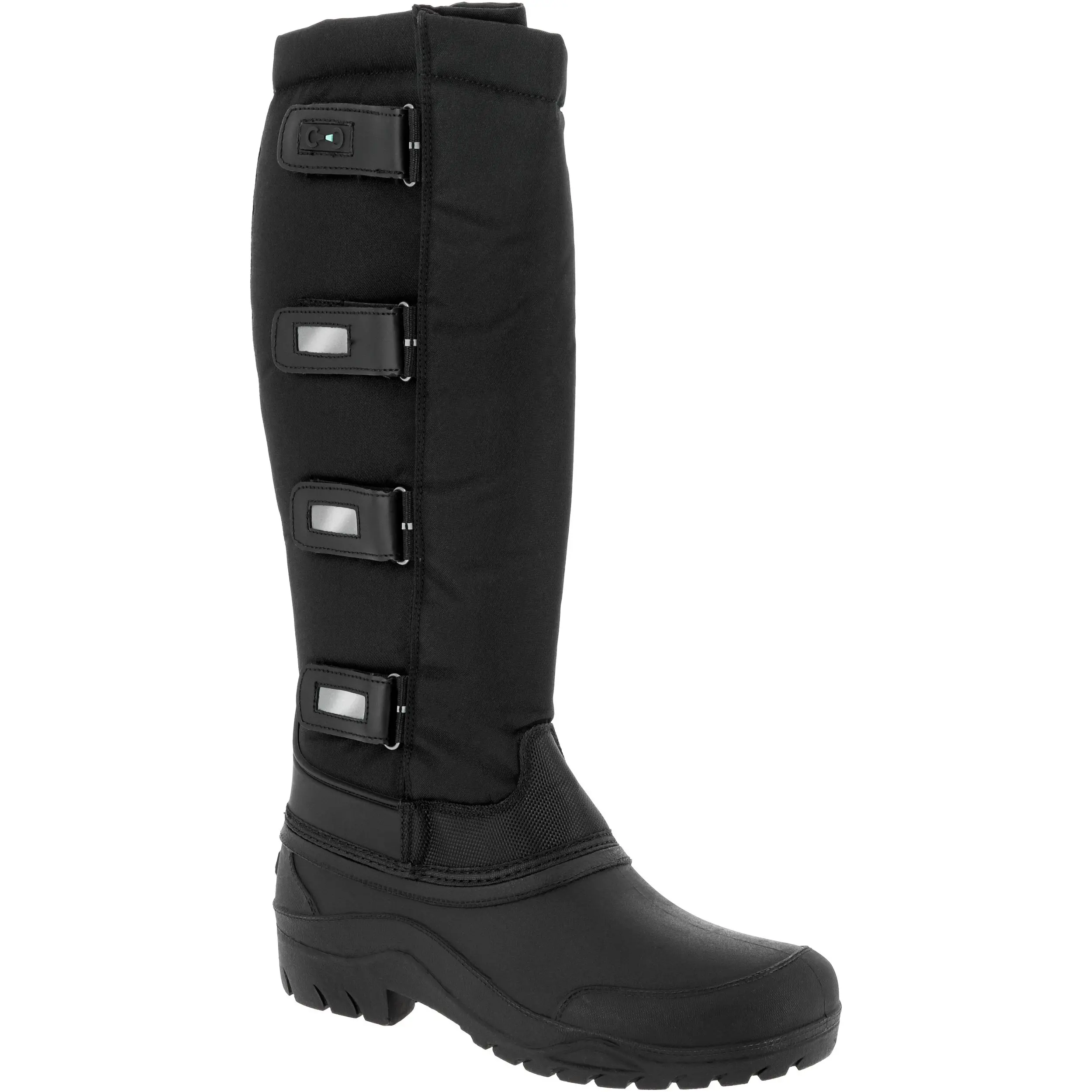 Winter Stiefel reflektierend schwarz Winter Stiefel reflektierend schwarz