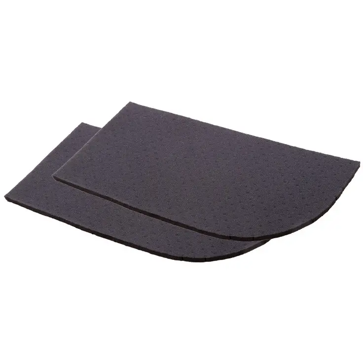 Einlagen Lammfellschabracke Neopren HINTEN schwarz Einlagen Lammfellschabracke Neopren HINTEN schwarz