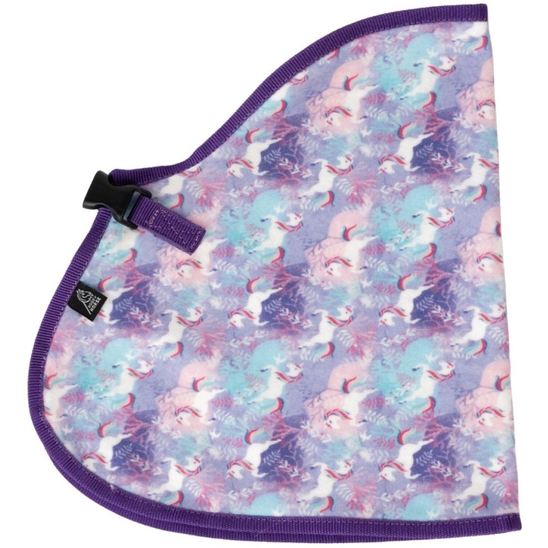 Spielzeugfleecedecke EINHORN lavendel