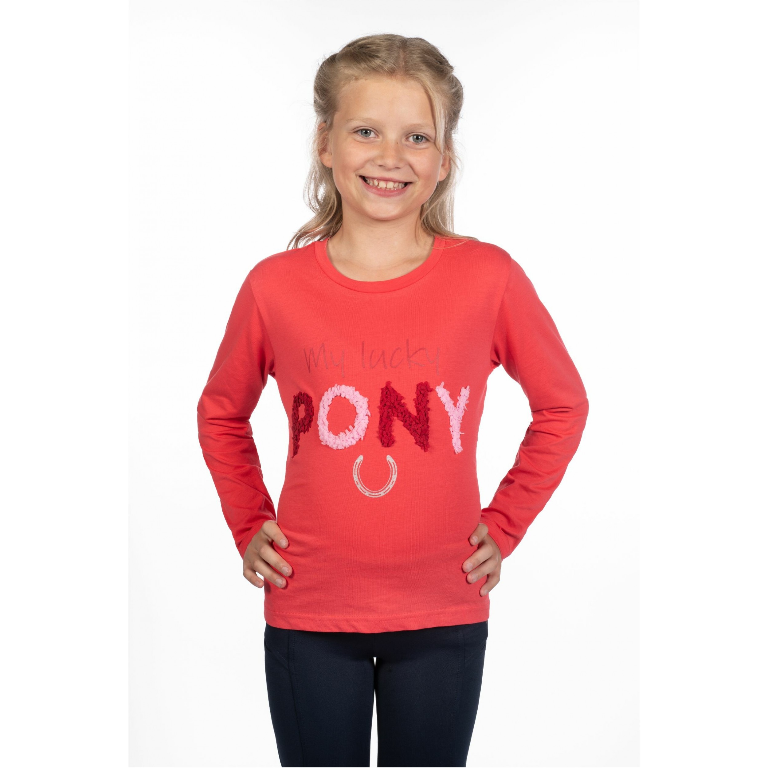 Kinder Langarmshirt AYMEE pink