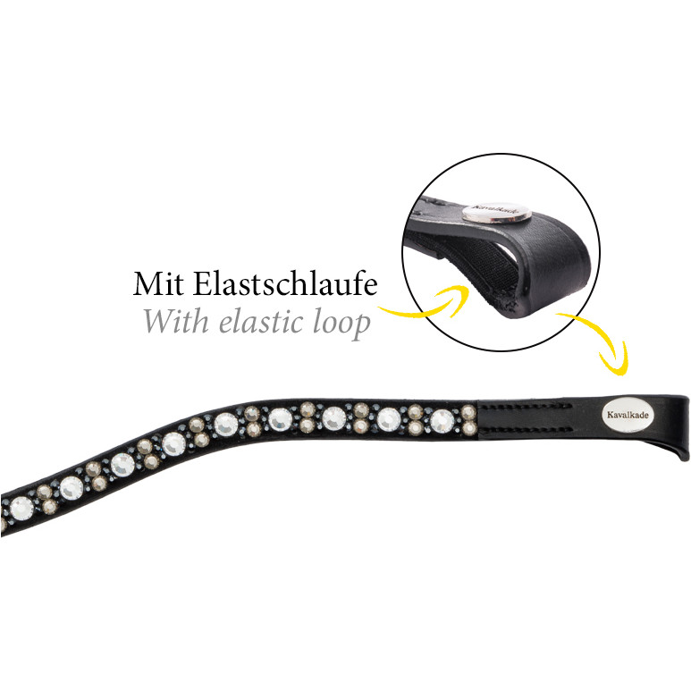 Stirnband BLAZE schwarz/weiß/grau