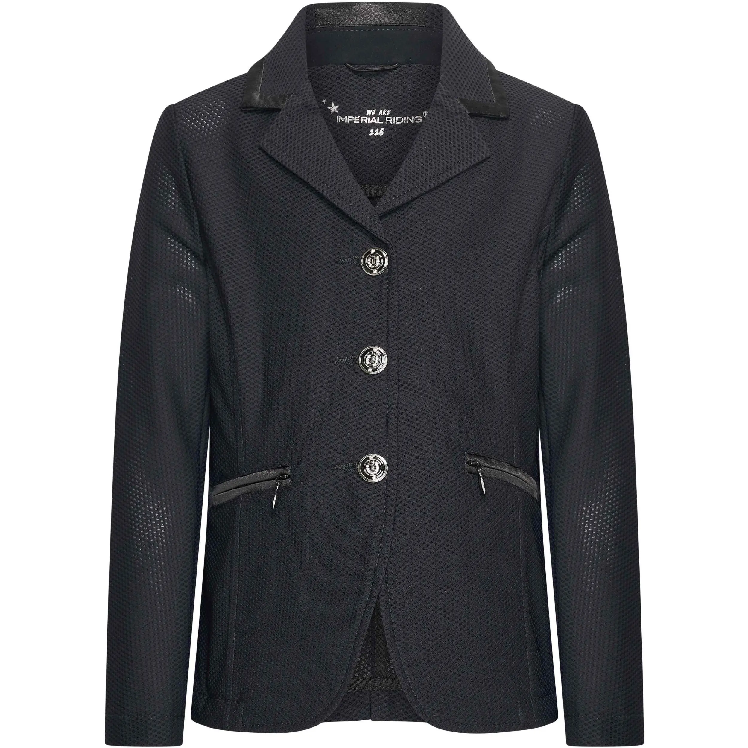 Kinder Turnierjacket IRHAir Meshy schwarz