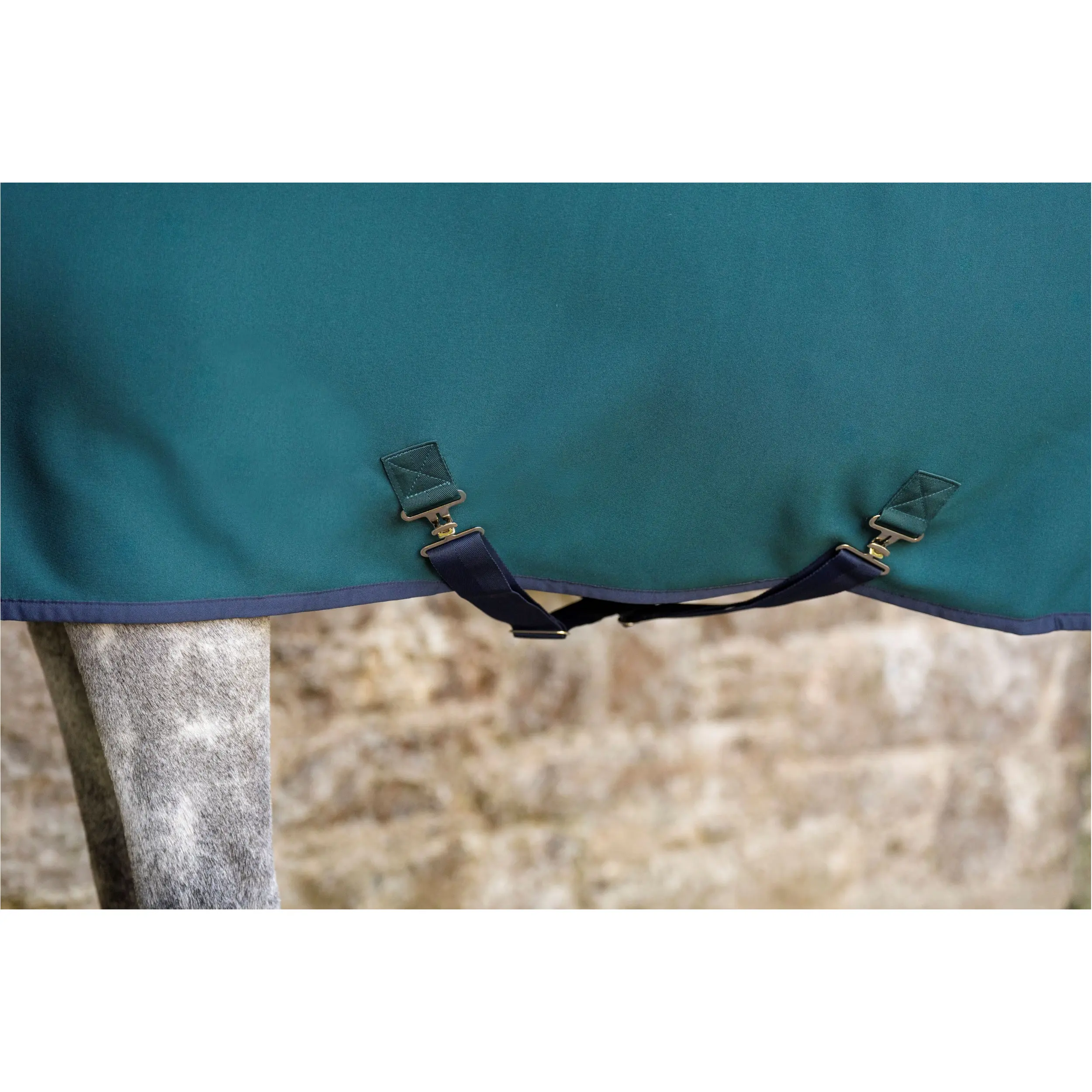 Abschwitzdecke AMIGO Jersey Cooler dynasty green/navy/silver