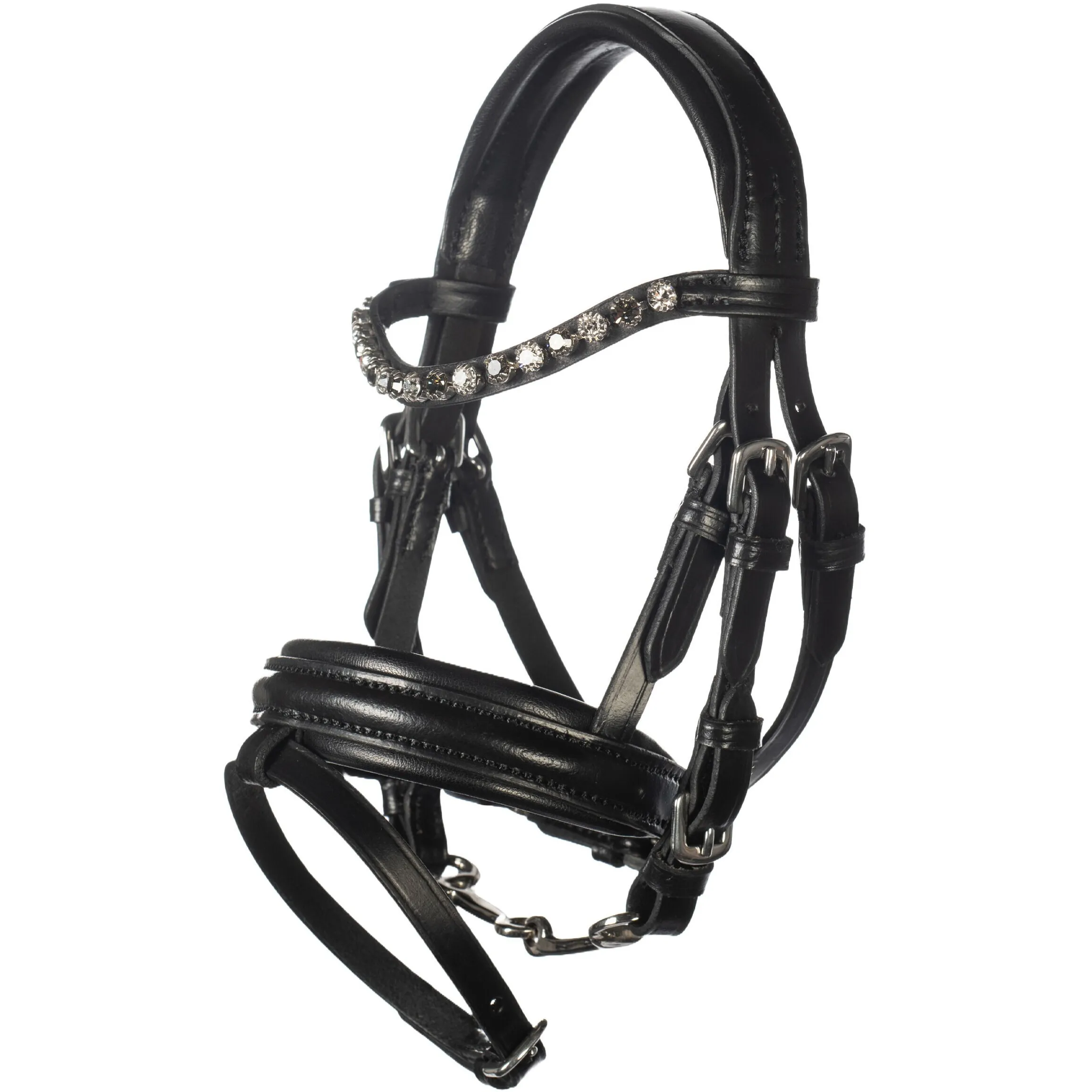 Ledertrense HOBBY HORSING schwarz