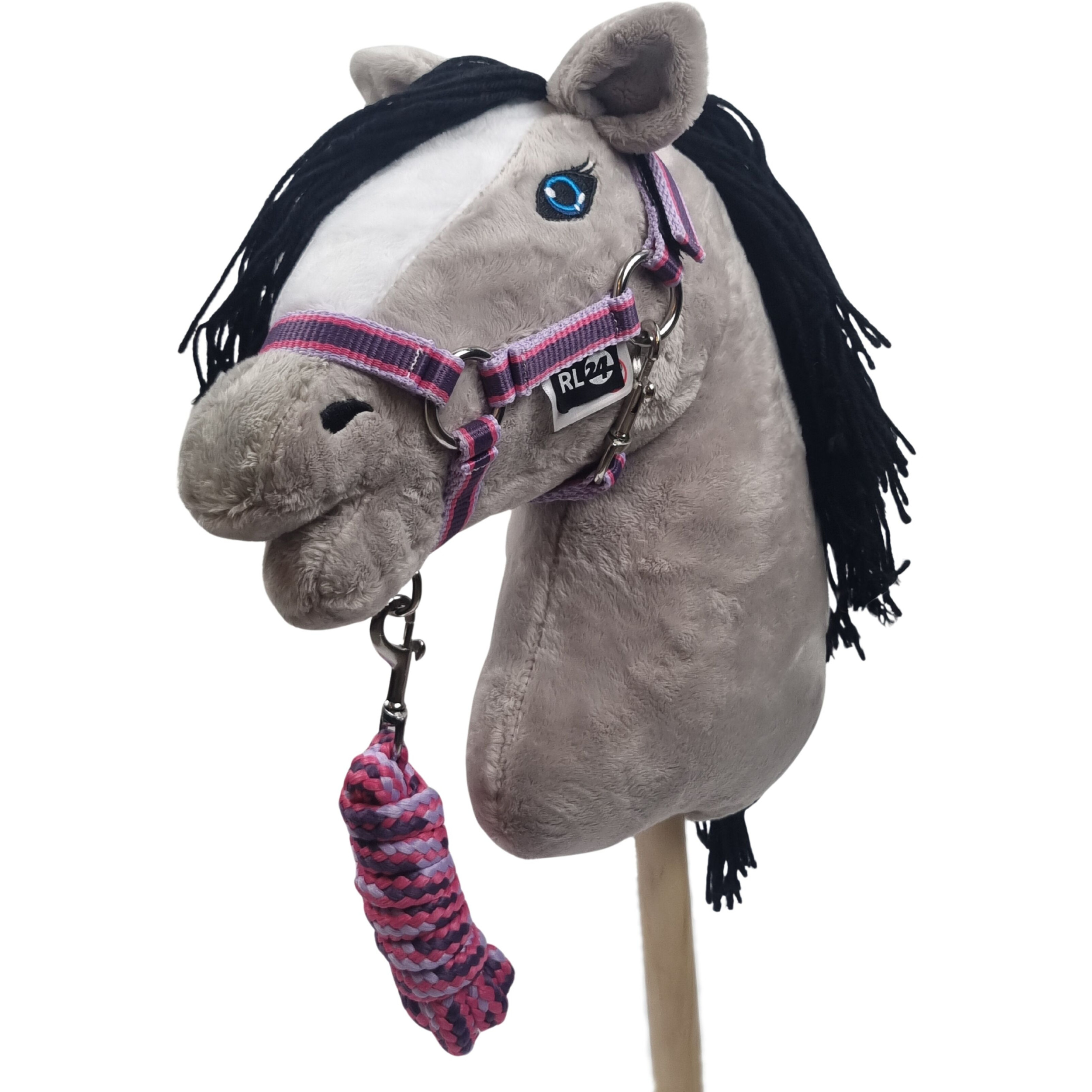 Halfter und Strick HOBBY HORSING lila Halfter und Strick HOBBY HORSING lila