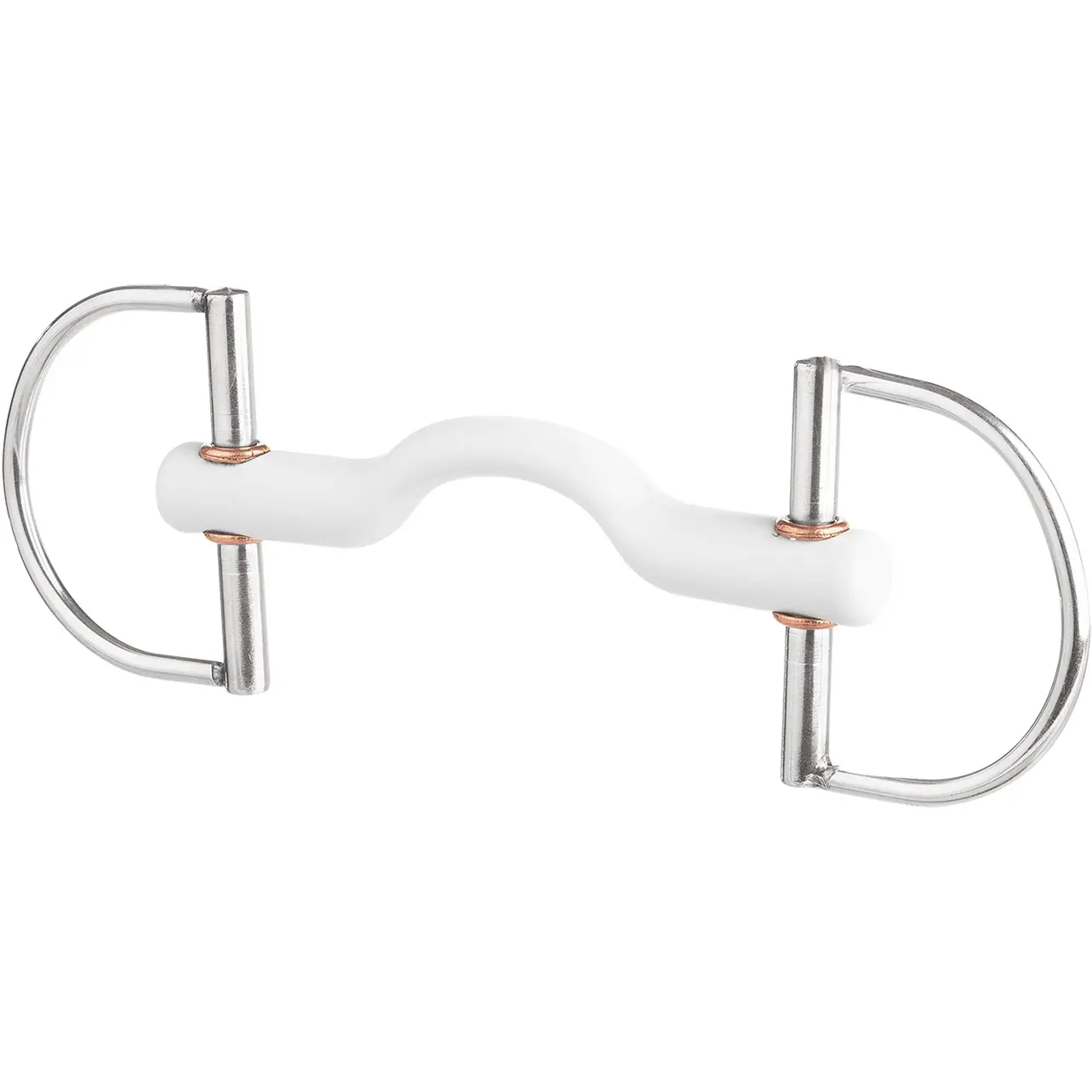 D-Ring Gebiss mit Zungenbogenstange soft 18mm
