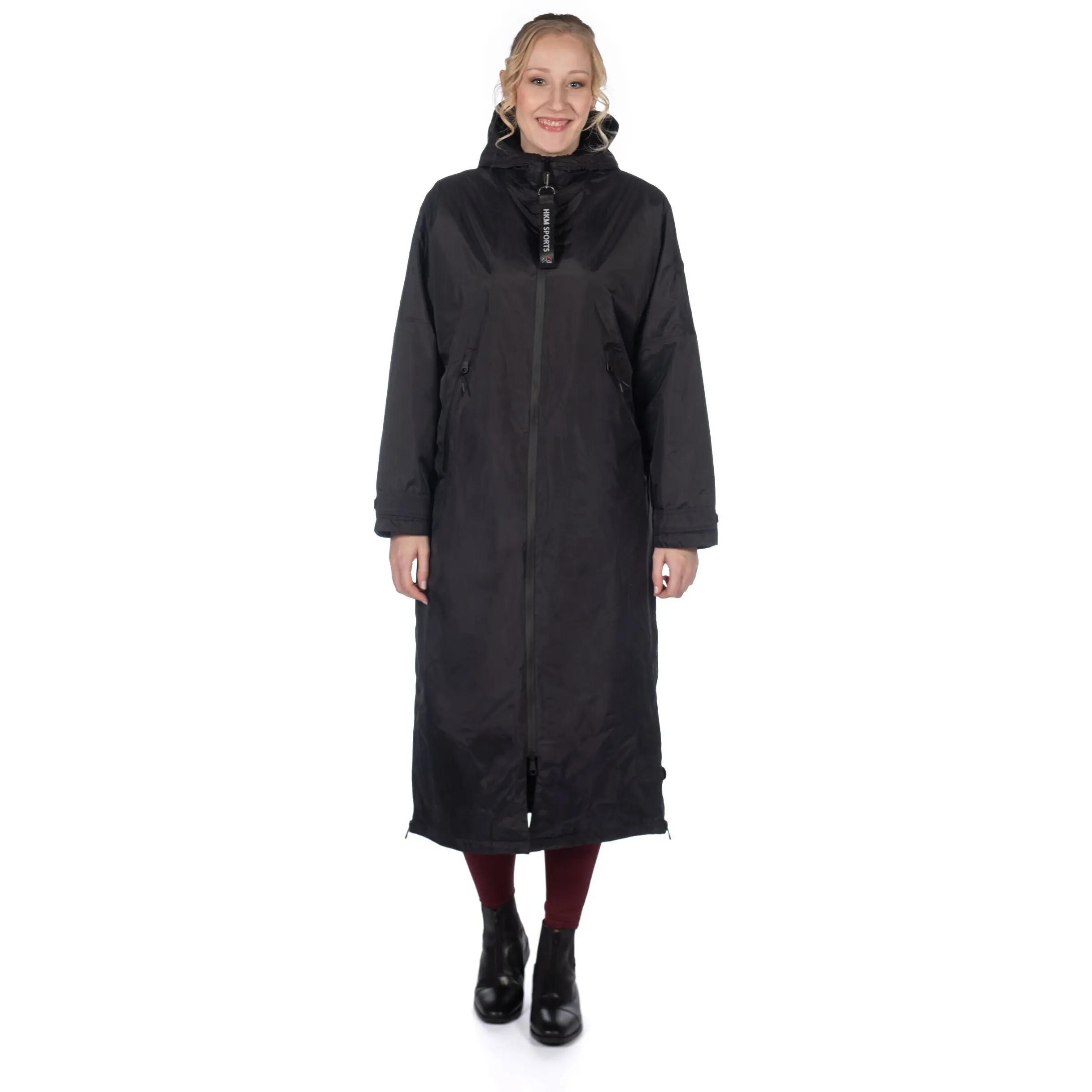 Damen Reitjacke extra lang JULIE schwarz