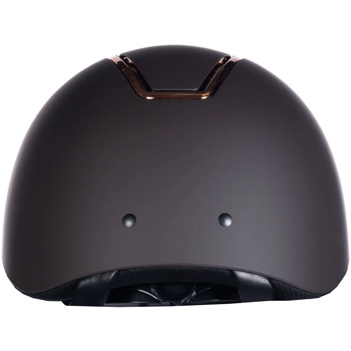 Damen Reithelm LADY SHIELD braun/rosegold