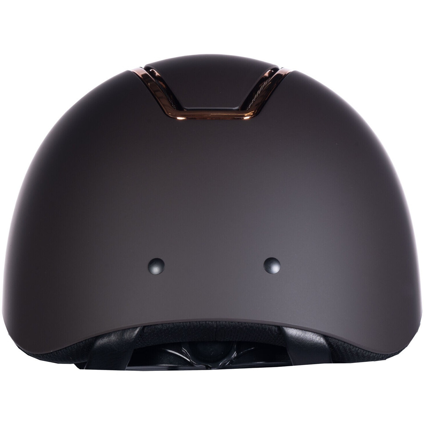 Damen Reithelm LADY SHIELD braun/rosegold