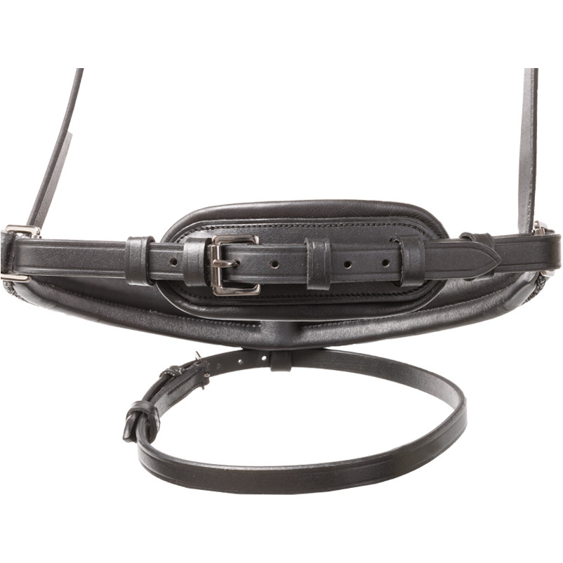 Trensenzaum mit schwedischen Reithalfter VICTORIA schwarz