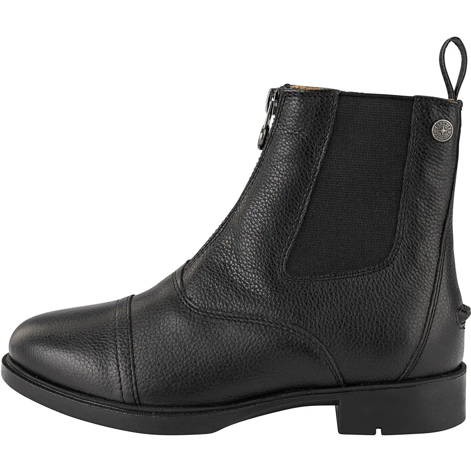 Reitstiefeletten NOVA FZ Soft Echtleder schwarz