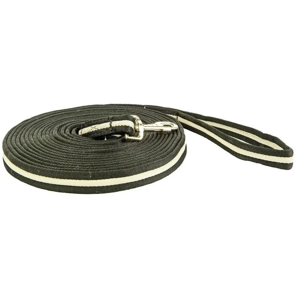 Longe SOFT schwarz/beige 800cm