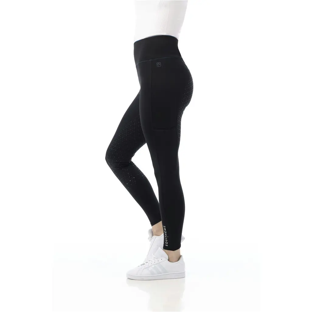 Damen Reitleggings Silikon Vollbesatz LYLY schwarz Damen Reitleggings Silikon Vollbesatz LYLY schwarz