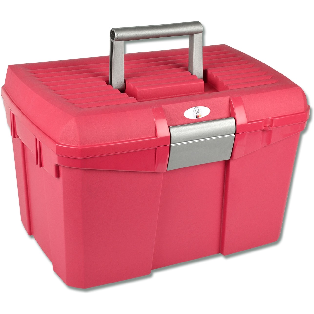 Putzbox himbeere/grau 40x24x27cm Putzbox himbeere/grau 40x24x27cm