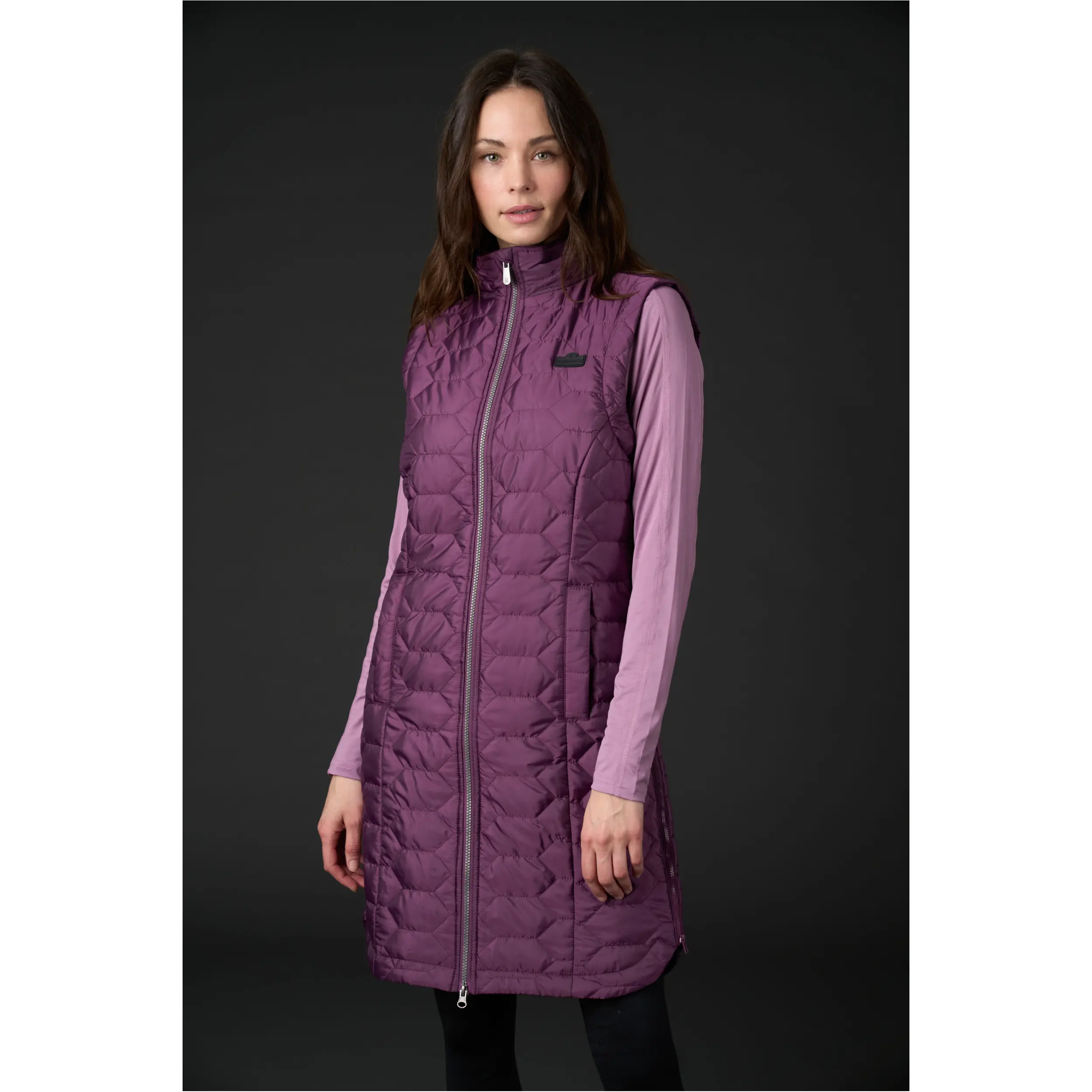 Damen Langweste TIANNA italian plum Damen Langweste TIANNA italian plum