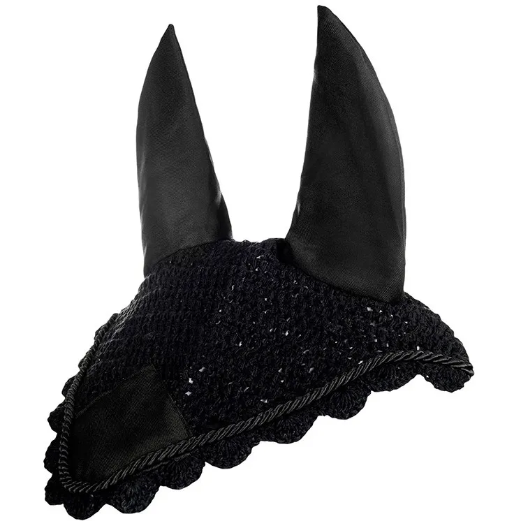 Fliegenhaube schwarz/schwarz