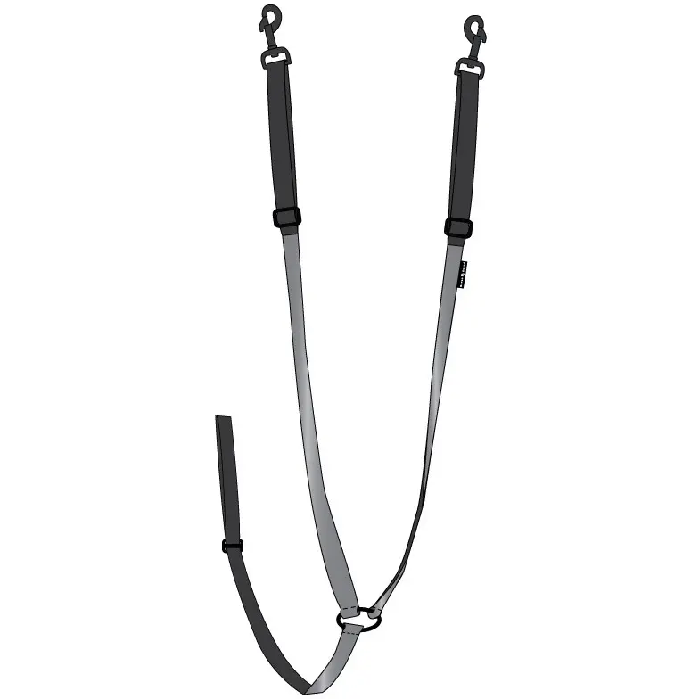 Vorderzeug reflektierend TOTALLY REFLECTIVE schwarz reflex